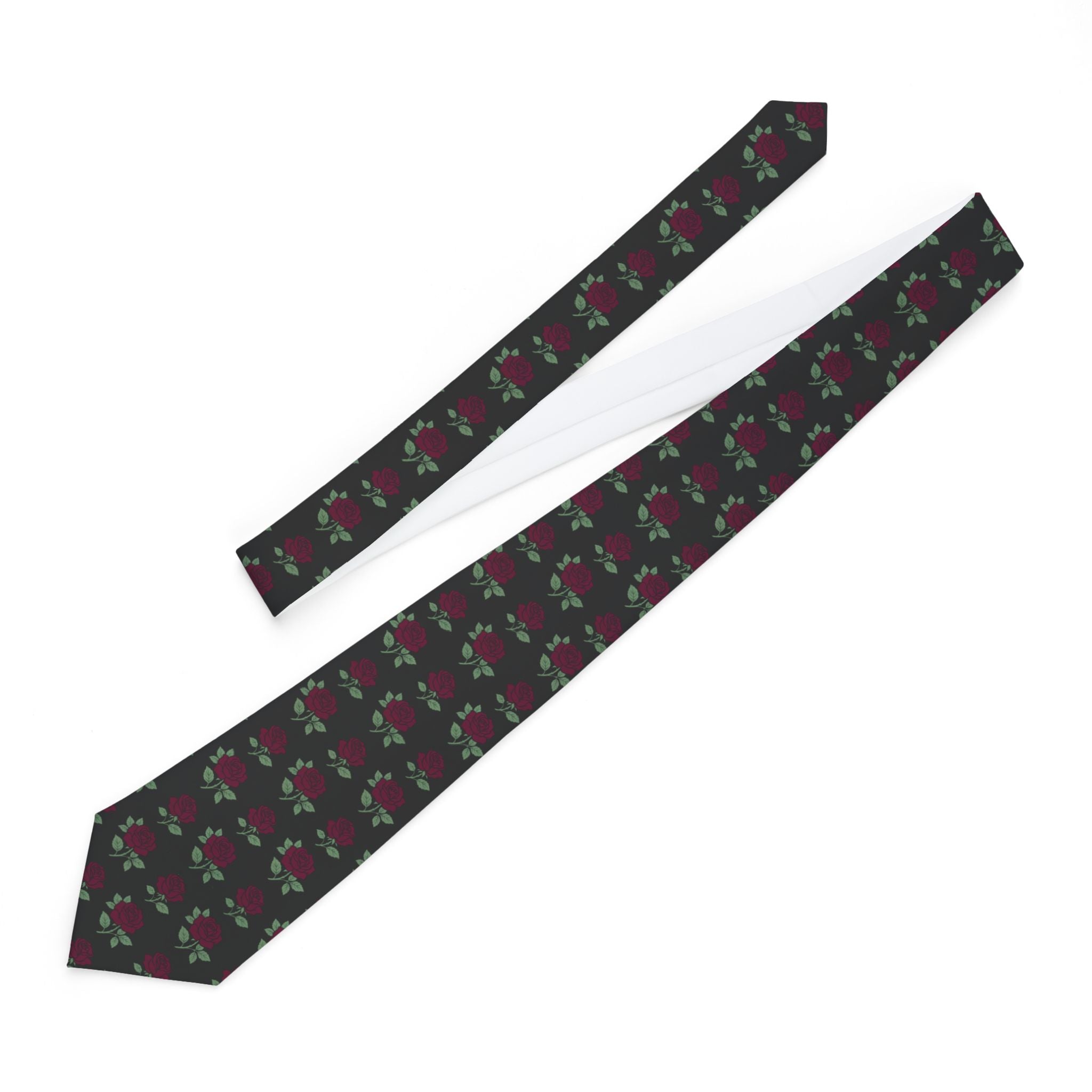 Comabbio Talisman Tie - Burgundy Rose Noir