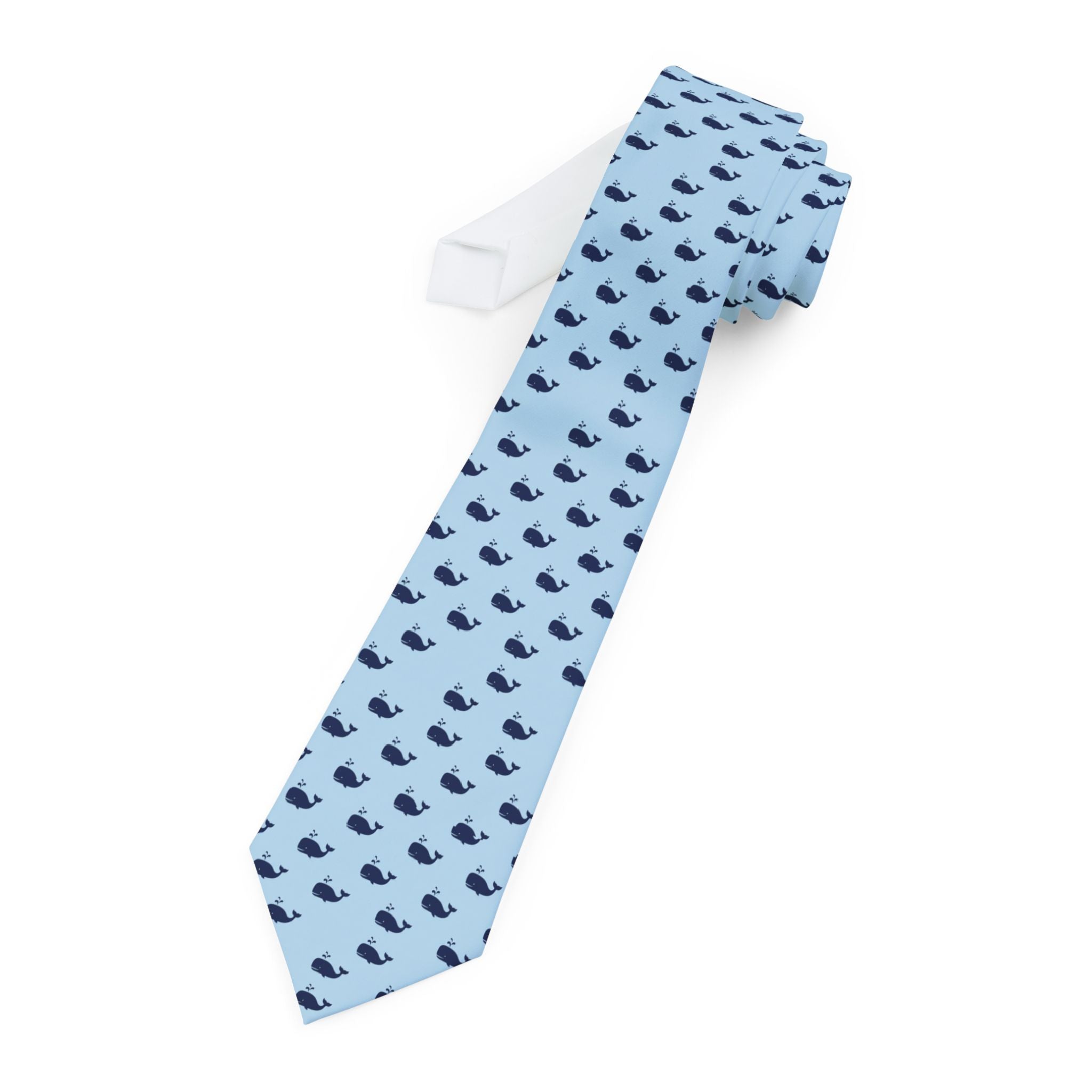 Cerro Talisman Tie - Navy Whale Sky