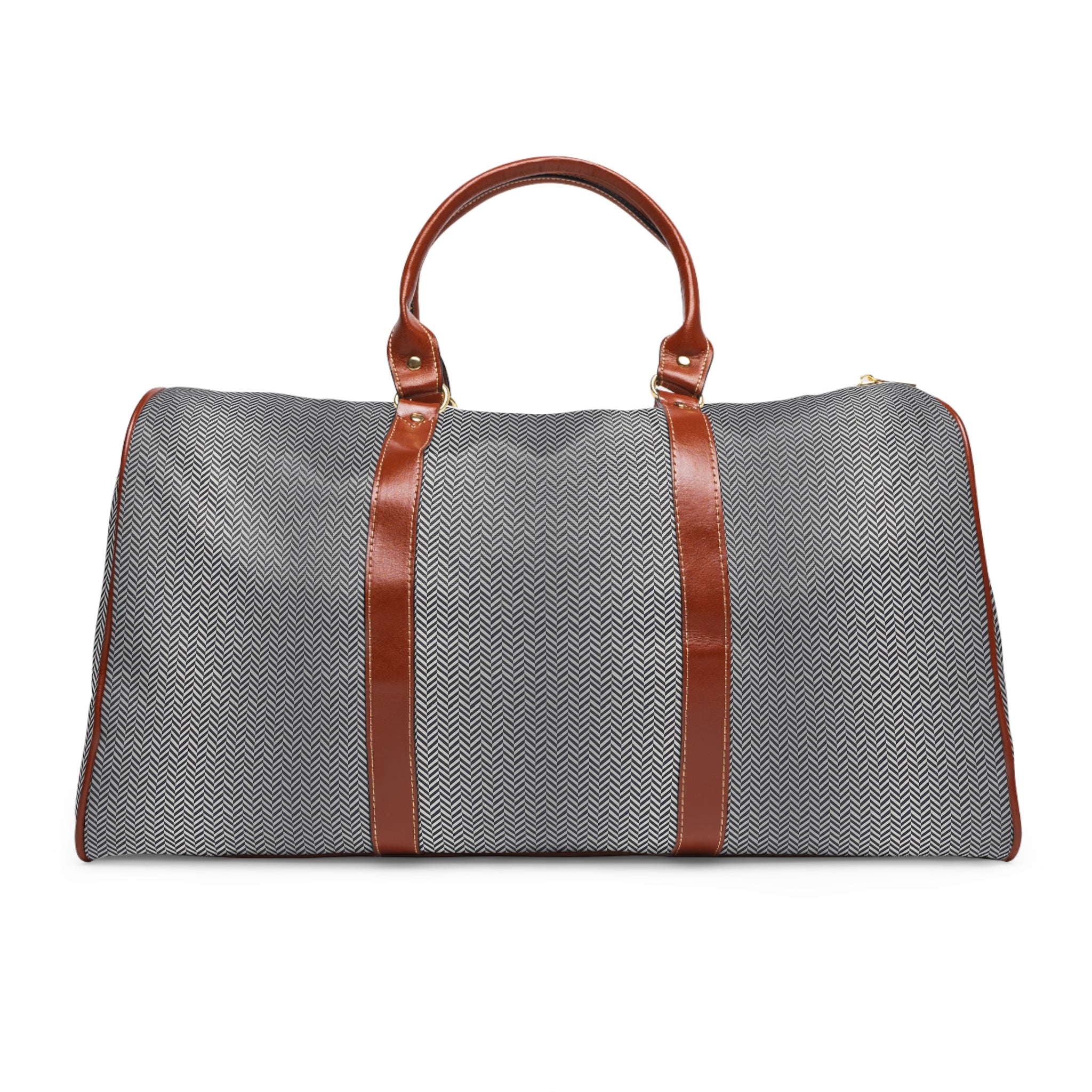 Ombremont - Silver Herringbone Mist Travel Bag