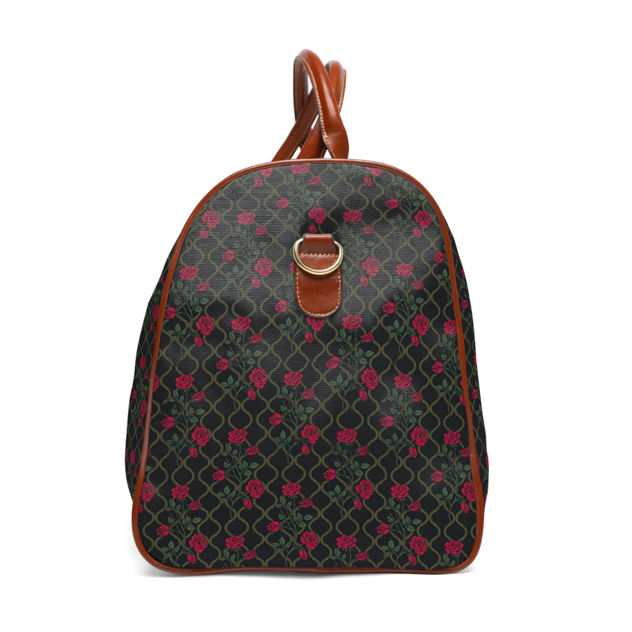 Sigonce - Crimson Rose Trellis Travel Bag