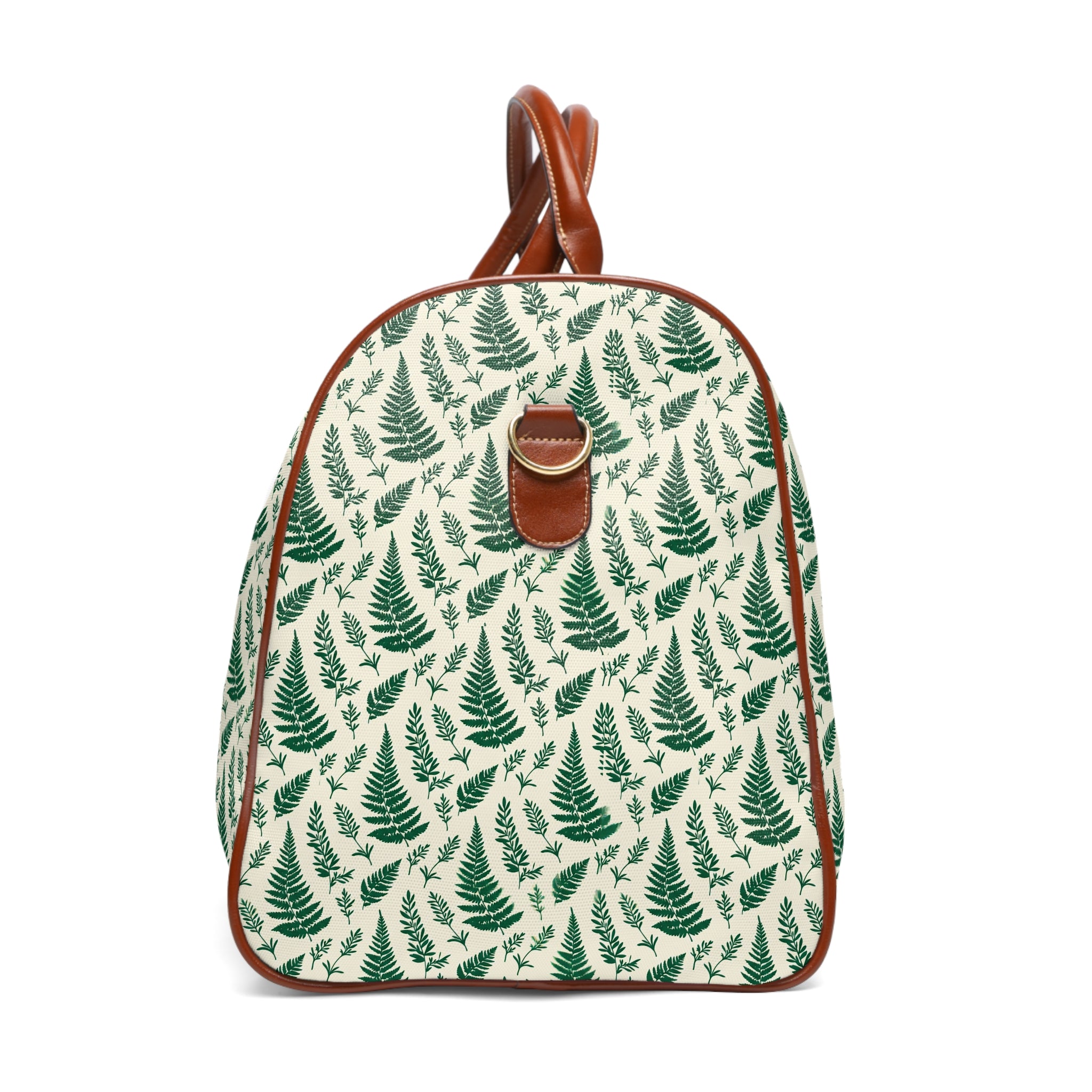 Bayonne - Fern Herbarium Ivory Travel Bag