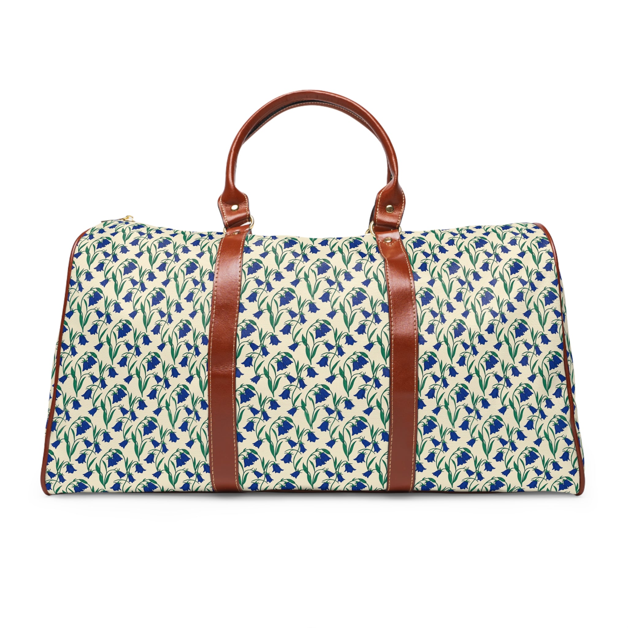Auxerre - Ivory Bluebell Meadow Travel Bag