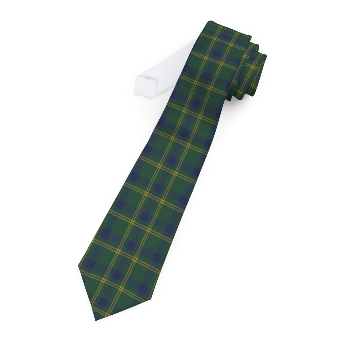 Tersmeden Satin Edition - Forest & Mustard Blanket Plaid Tie