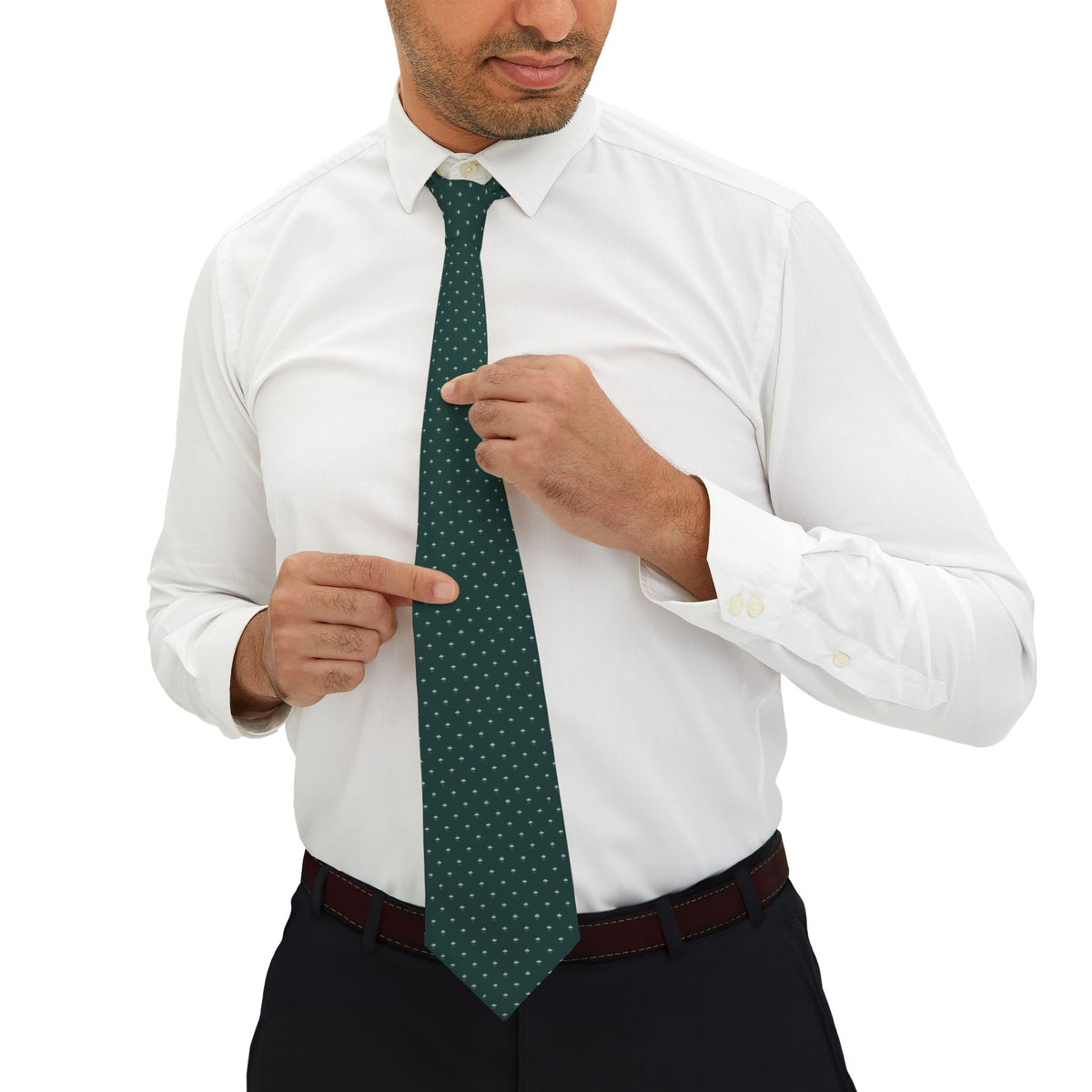 Rossens Talisman Tie - Flying Saucers