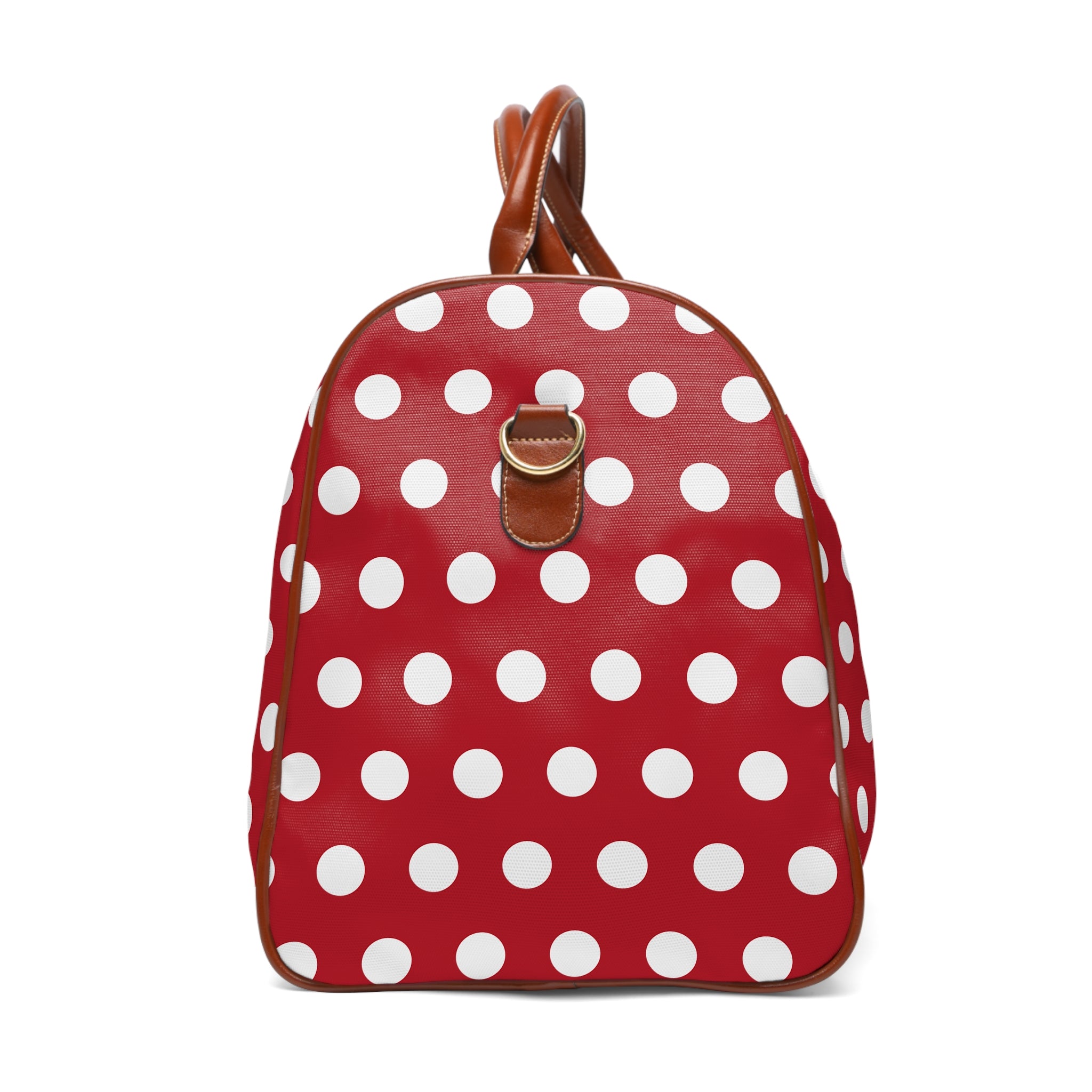 Modena - Red White Bold Dot Travel Bag