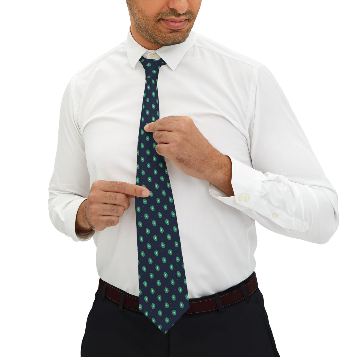 Ascona Talisman Tie - Oversized Emerald Paisley