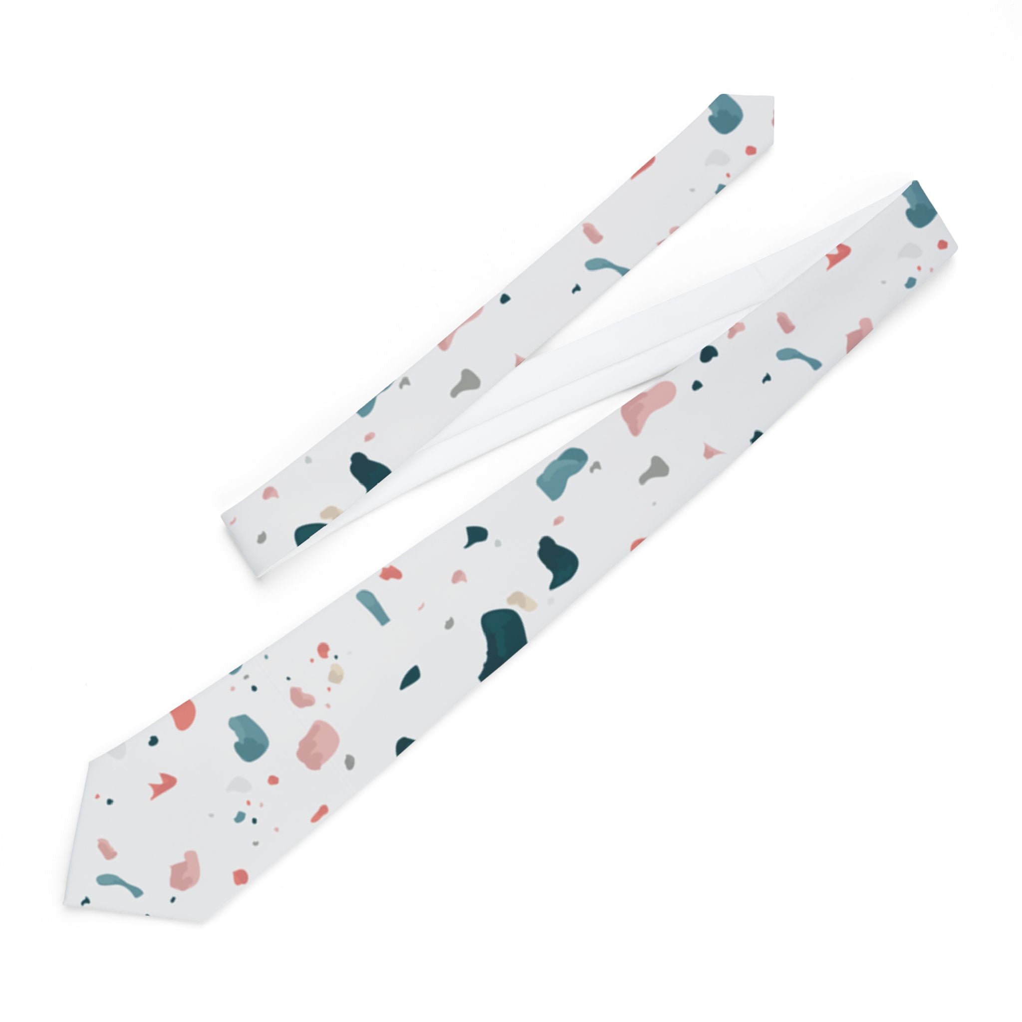Solís Talisman Tie - Soft Terrazzo Drift
