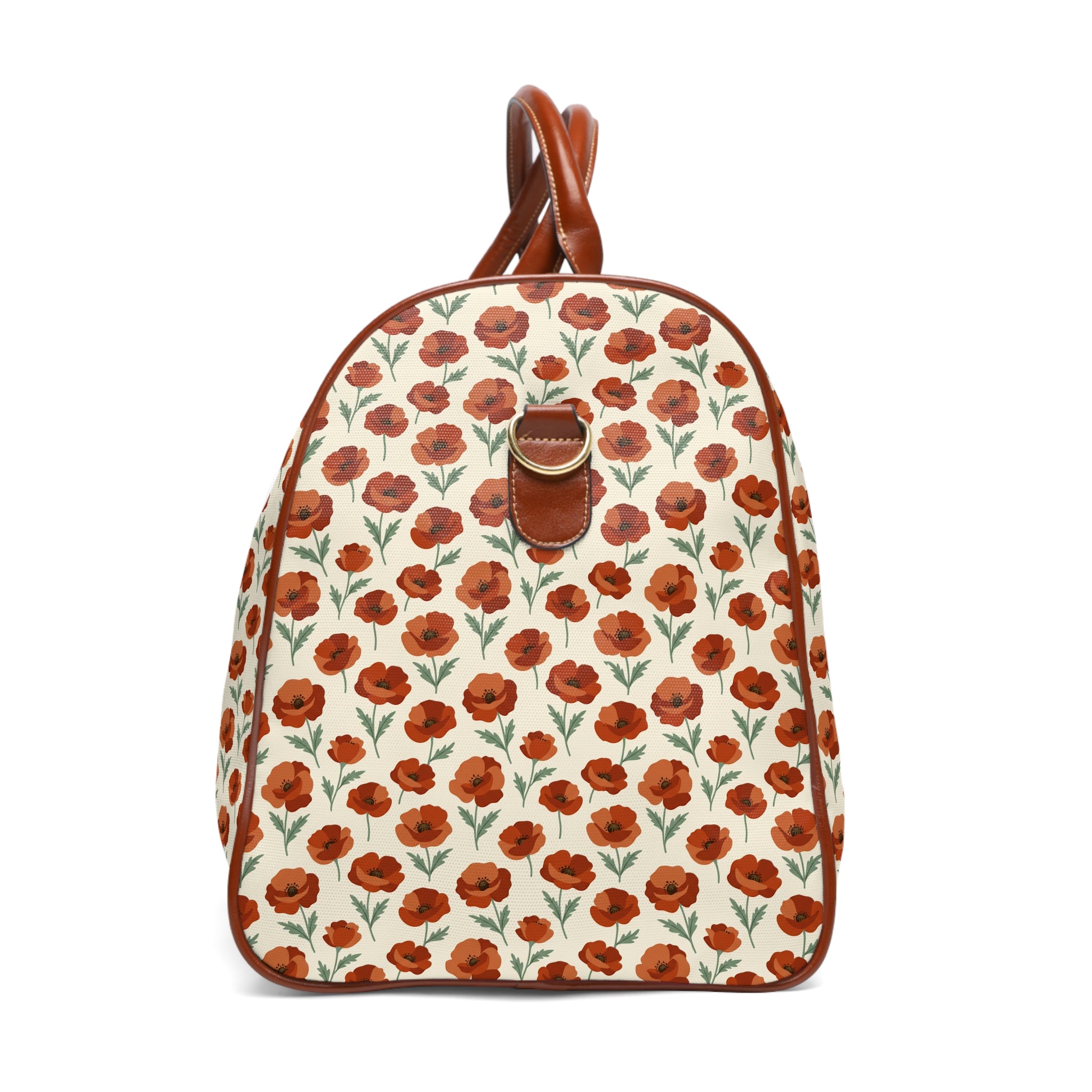 Orgiva - Terracotta Poppy Cream Travel Bag