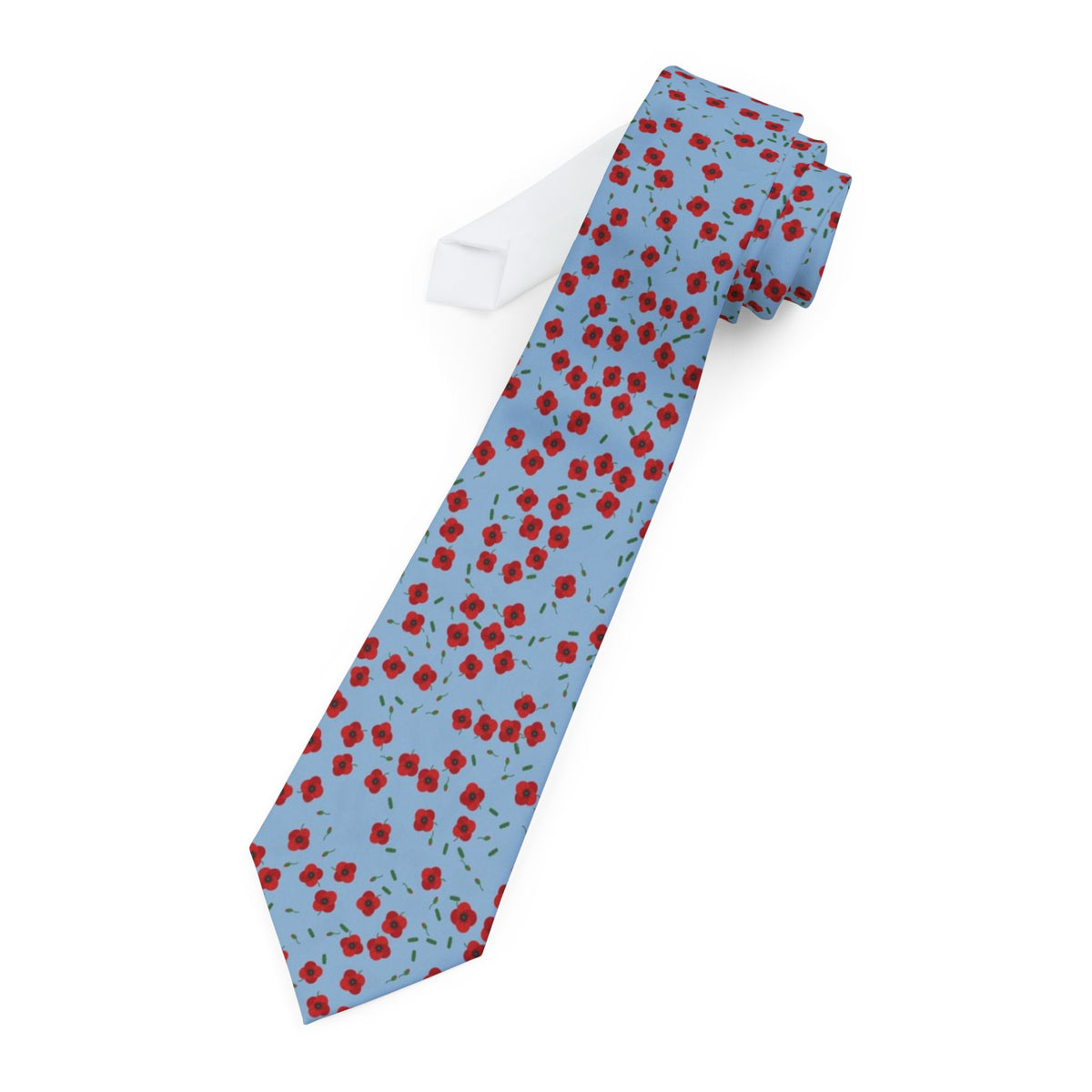 Guldencrone Satin Edition - Sky Blue Poppy Tie