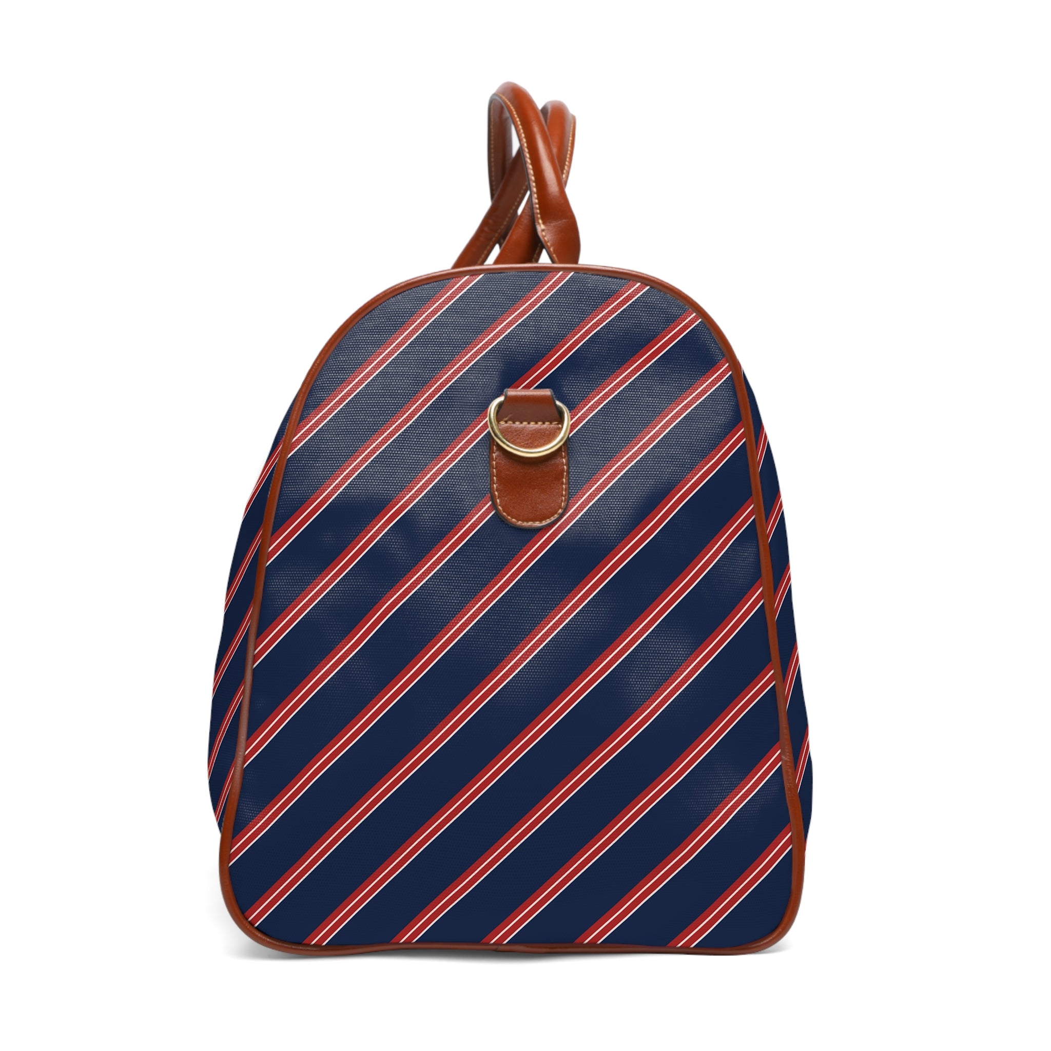 Sospel - Navy Red Club Stripe Travel Bag