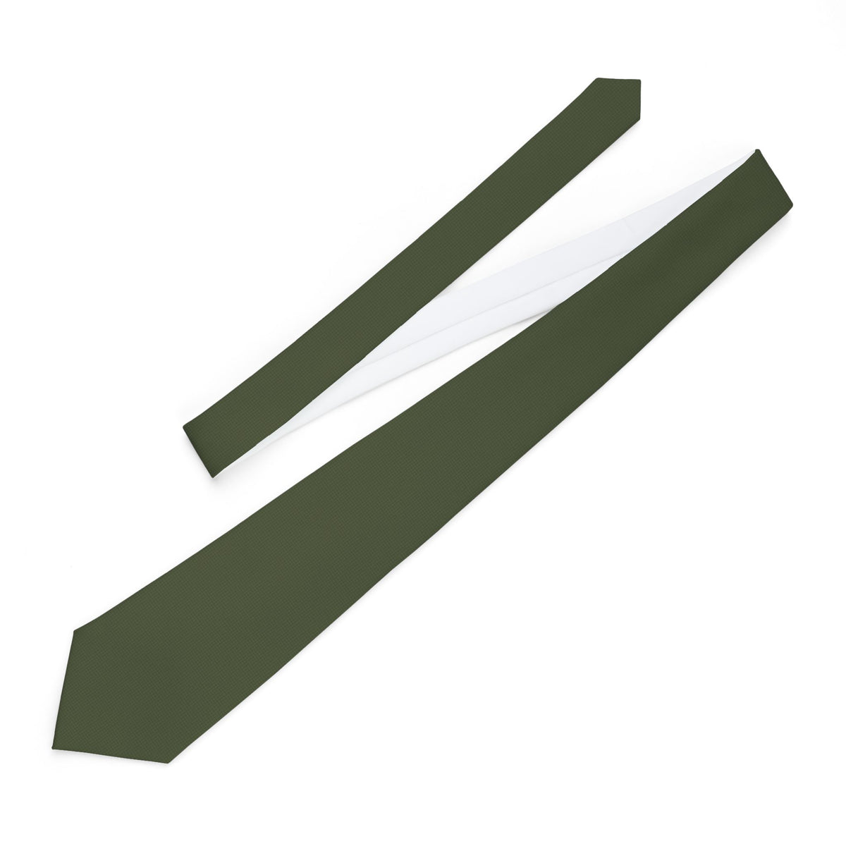 Gossau Talisman Tie - Olive Garza Weave