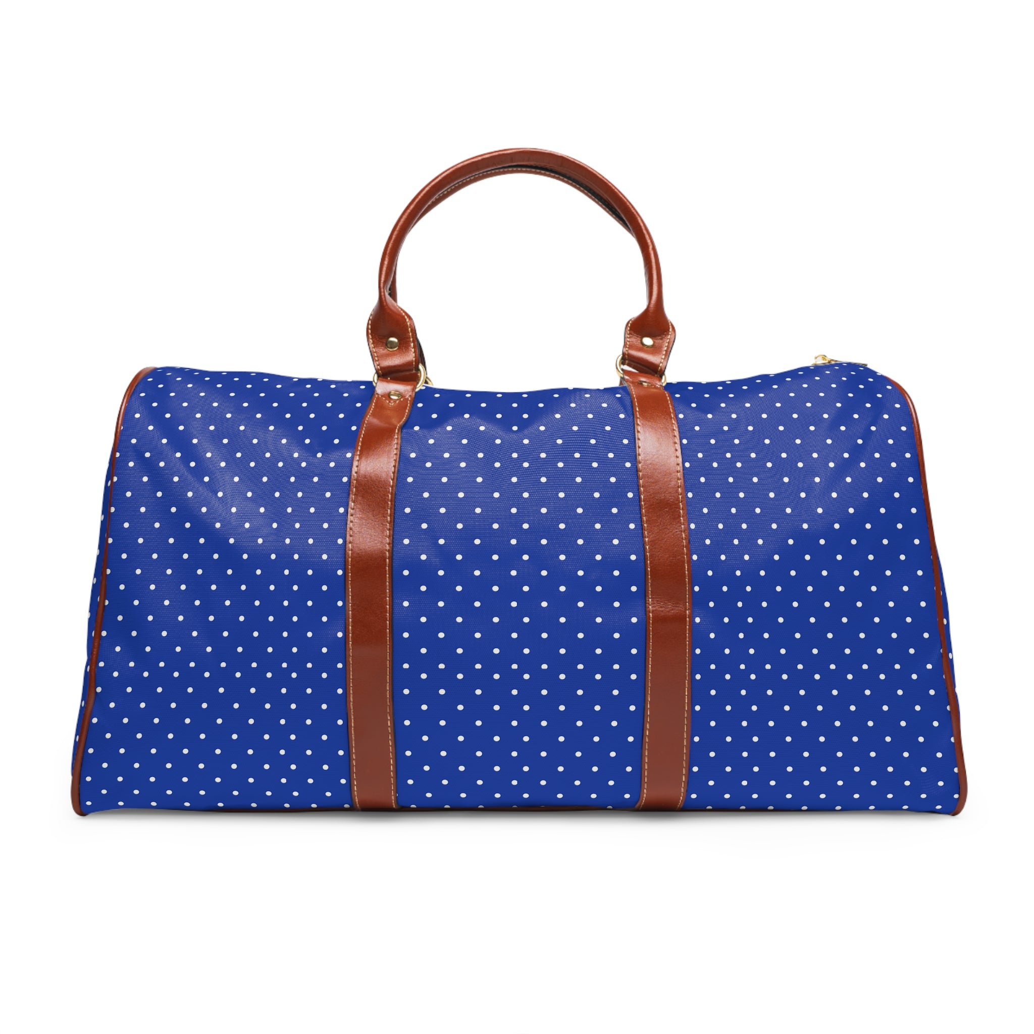 Eze - Royal White Polka Travel Bag