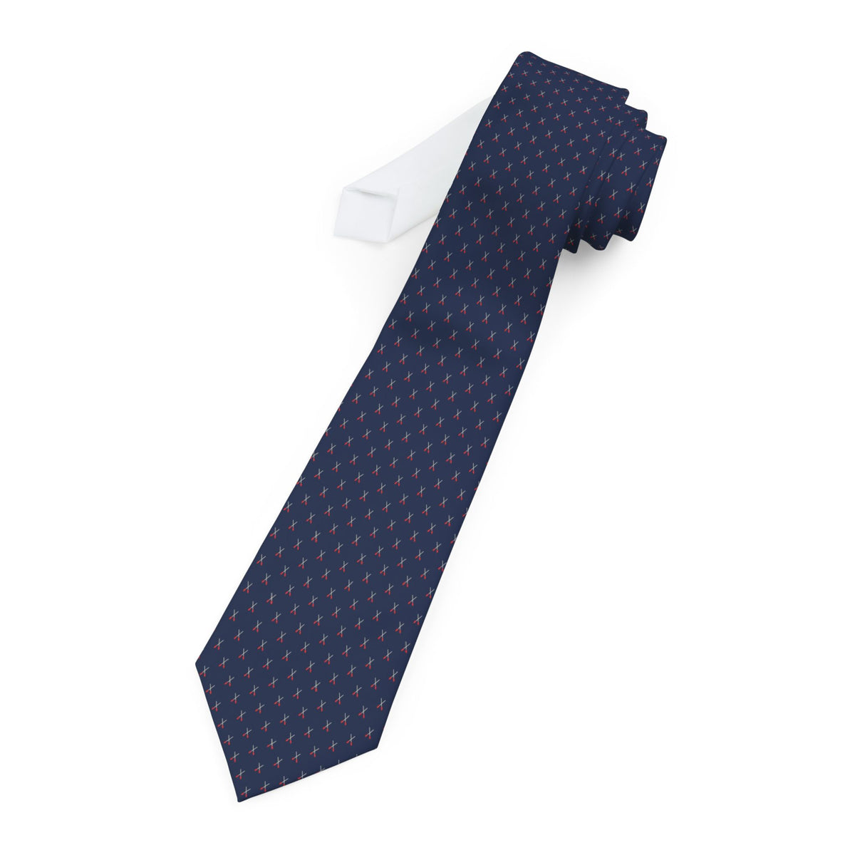 Corseaux Talisman Tie - Crossed Rowing Oars