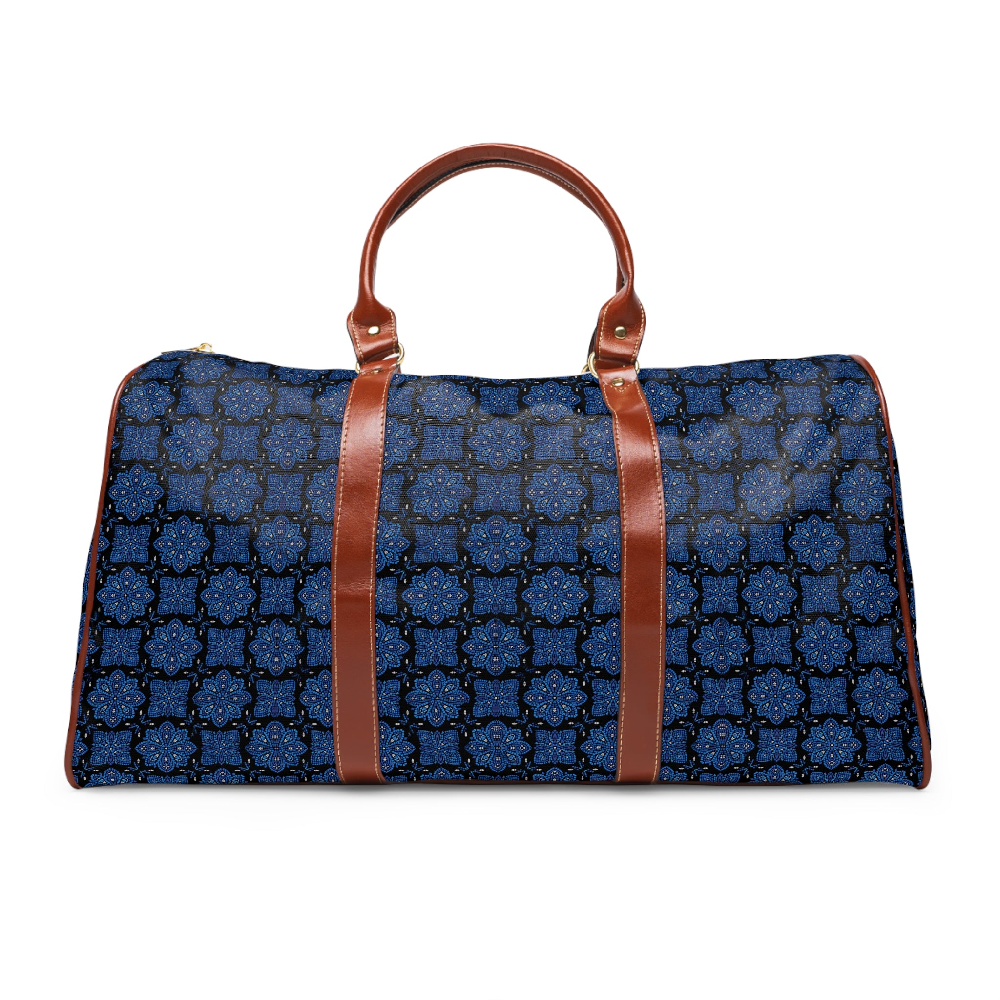 Loriano - Sapphire Petal Mosaic Travel Bag