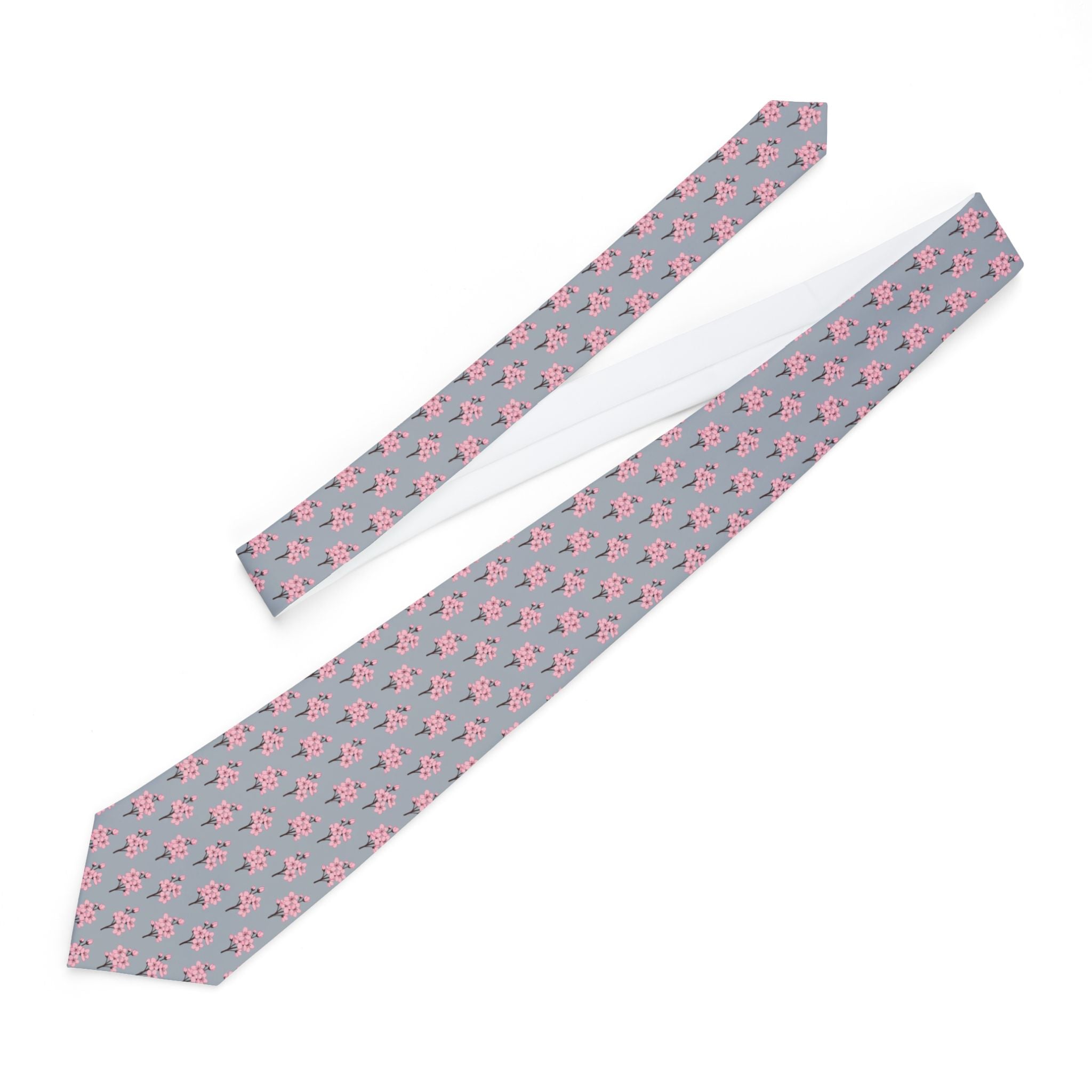 Arolo Talisman Tie - Cherry Blossom Dove