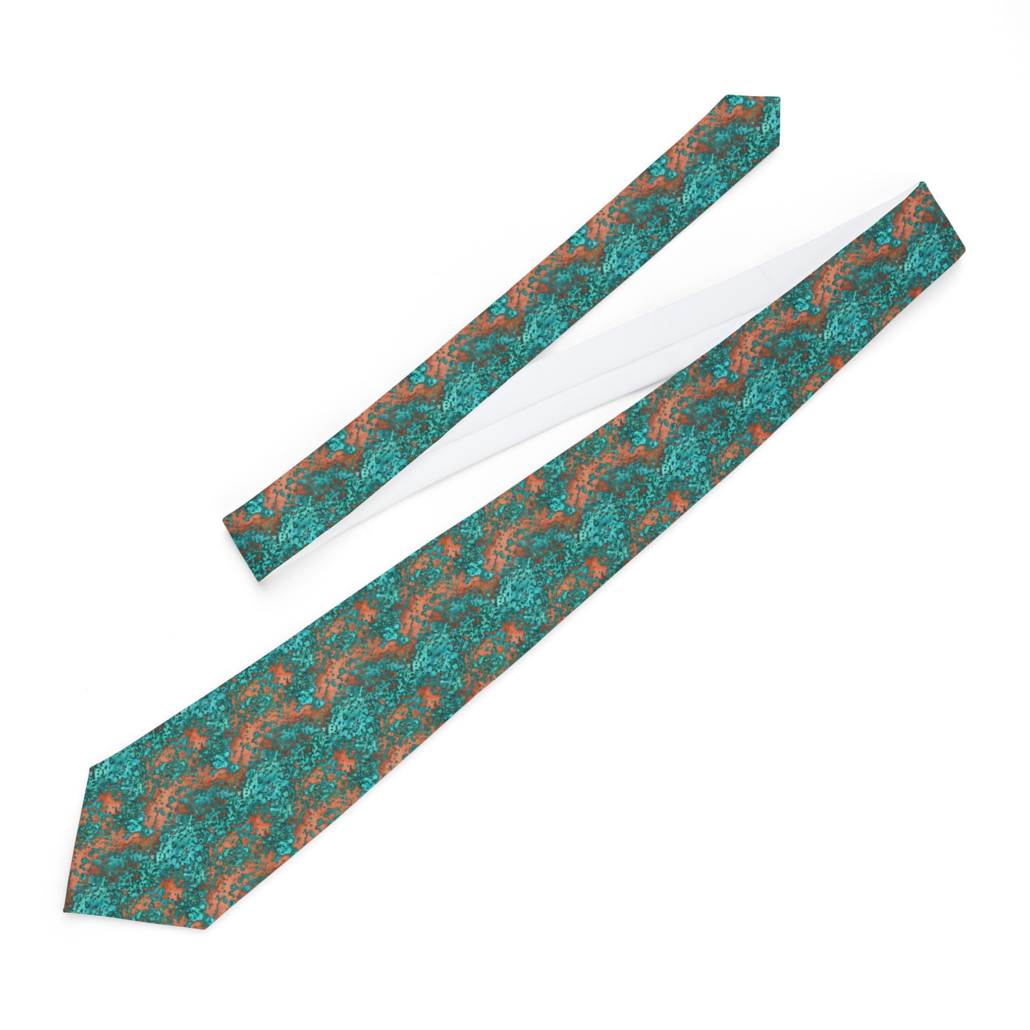 Krattigen Talisman Tie - Verdigris Copper Patina