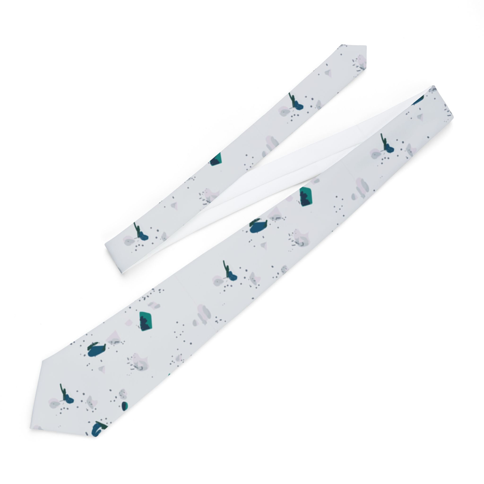 Solís Talisman Tie - Arctic Terrazzo Mist