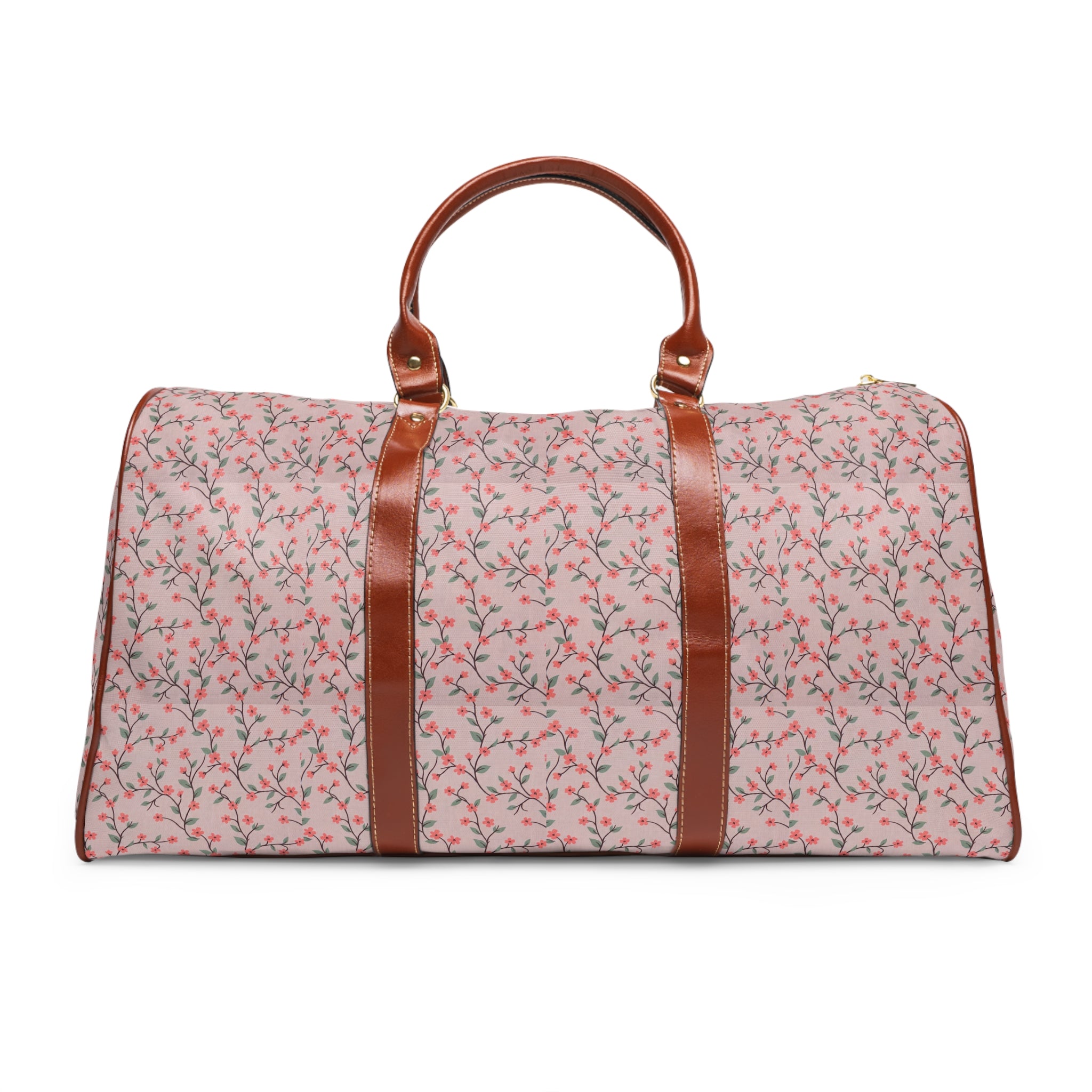 Reillanne - Peach Magnolia Sprig Travel Bag