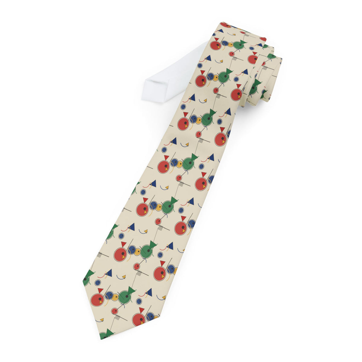 Realp Talisman Tie - Abstract Composition Cream