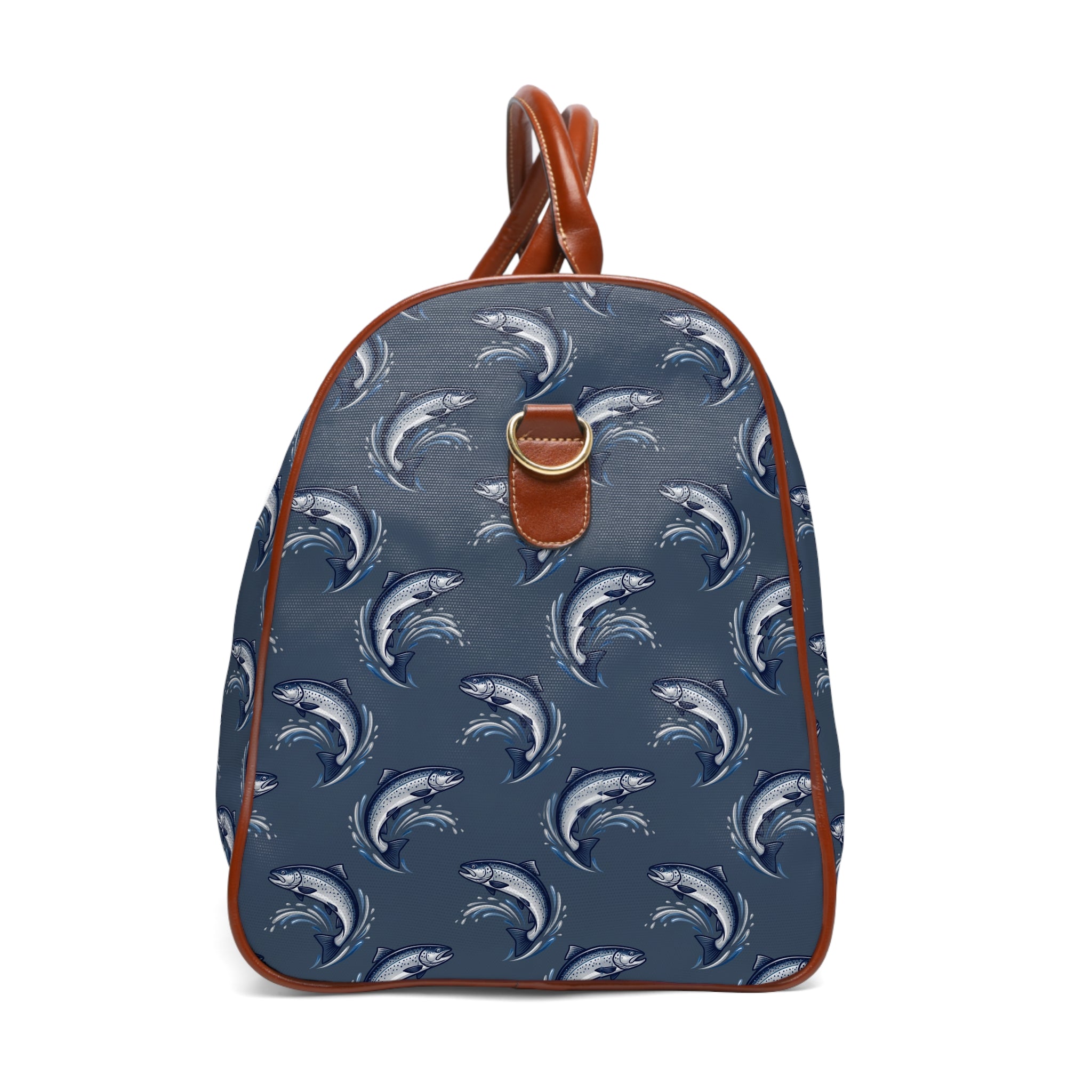 Staveley - Leaping Trout Silver Travel Bag