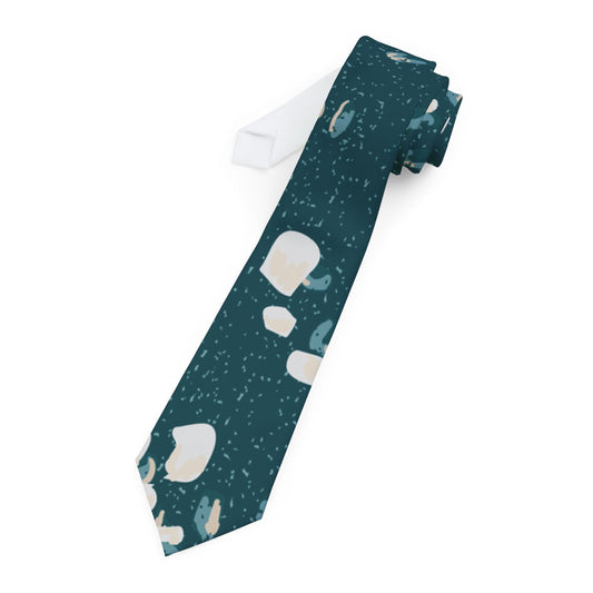 Solís Talisman Tie - Deep Sea Terrazzo