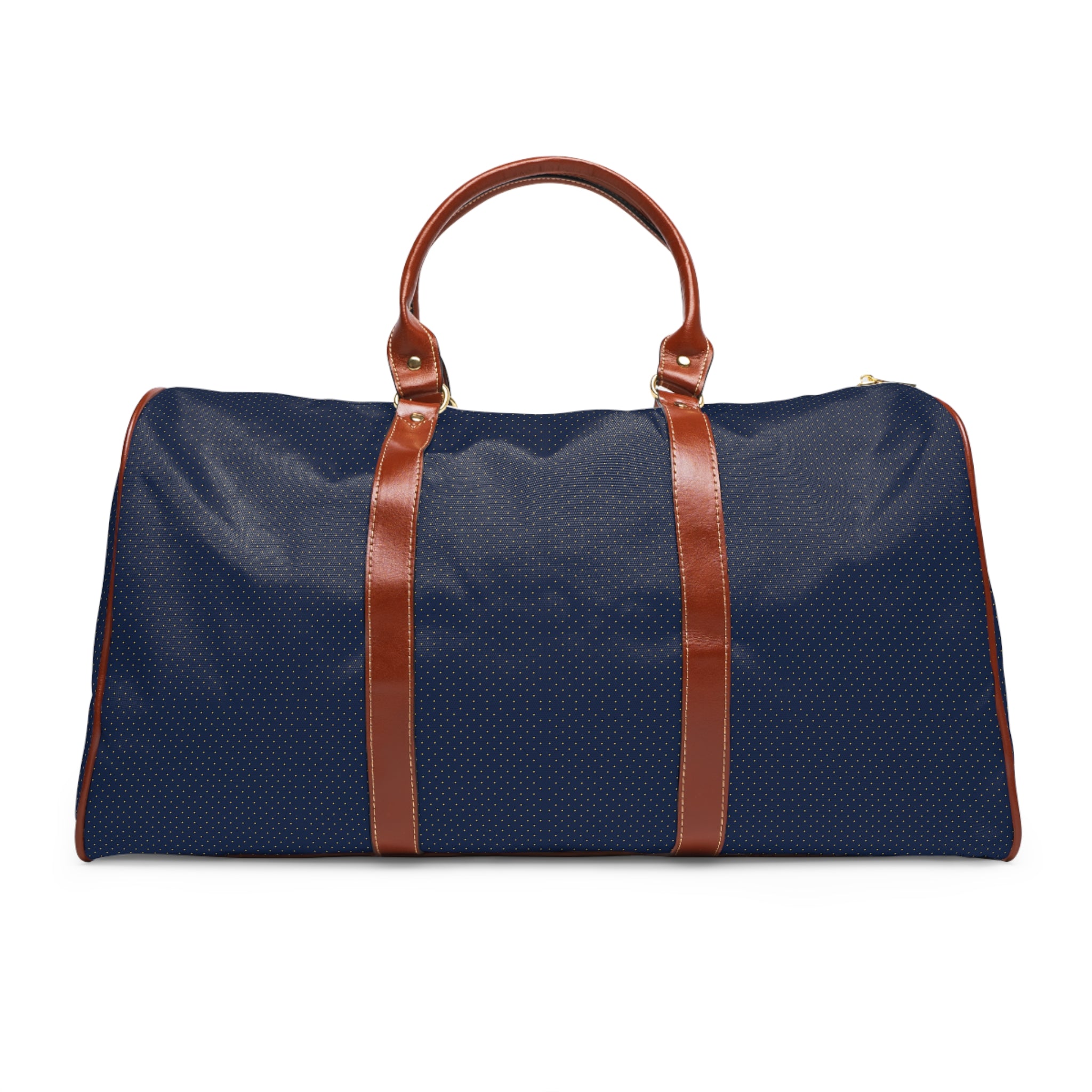 Saorge - Navy Gold Pin Dot Travel Bag