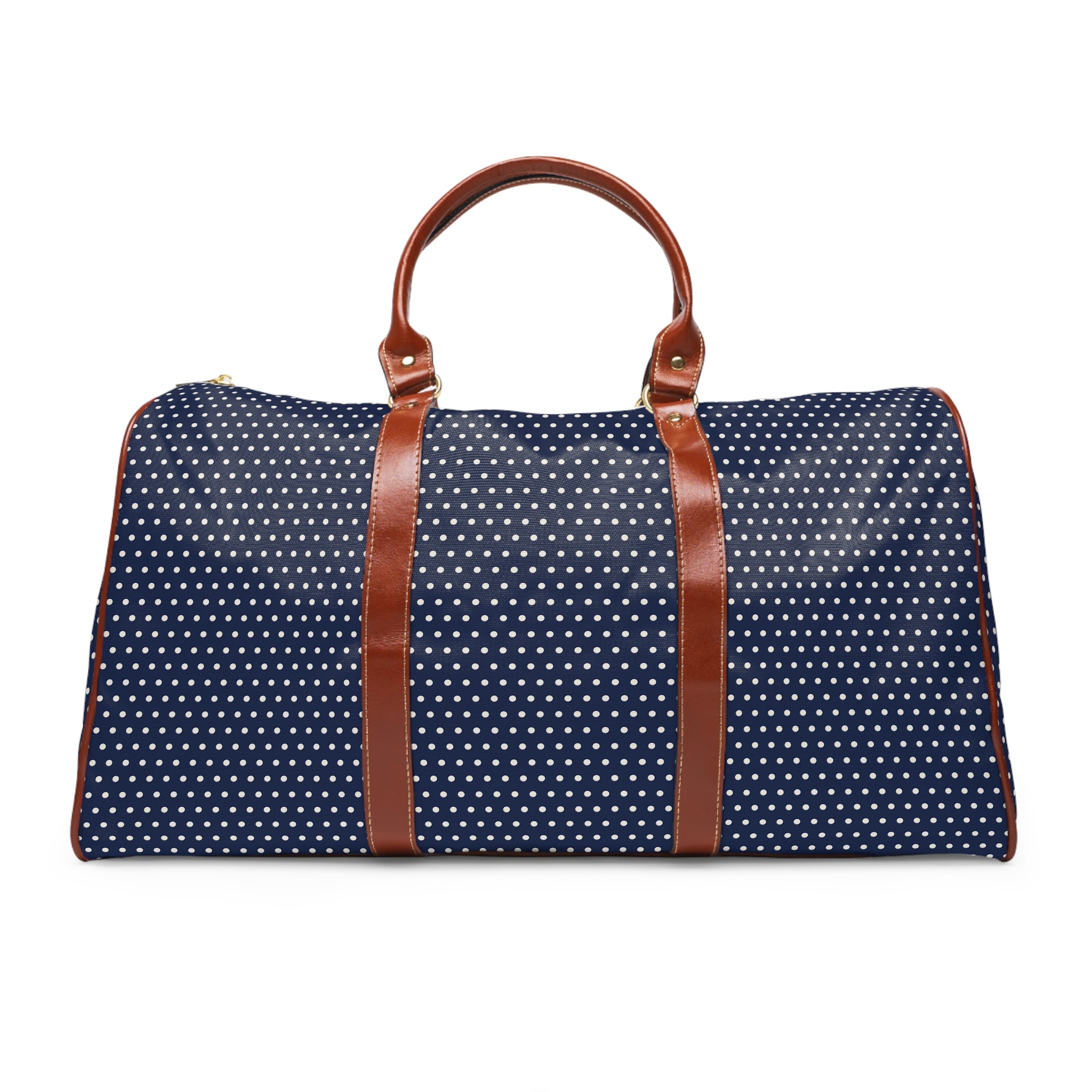 Averton - Navy Ivory Pin Dot Travel Bag