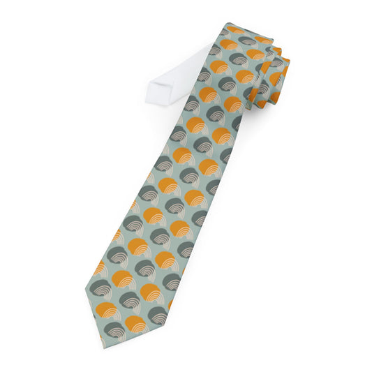Redcliffe Talisman Tie - Retro Horizon Echo