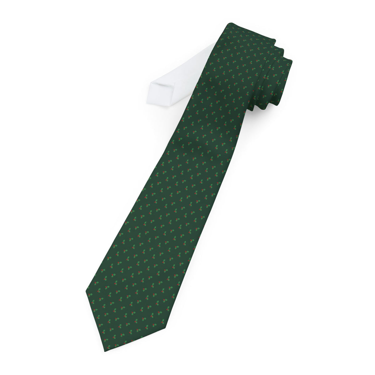 Yvorne Talisman Tie - Holly Berry Sprigs