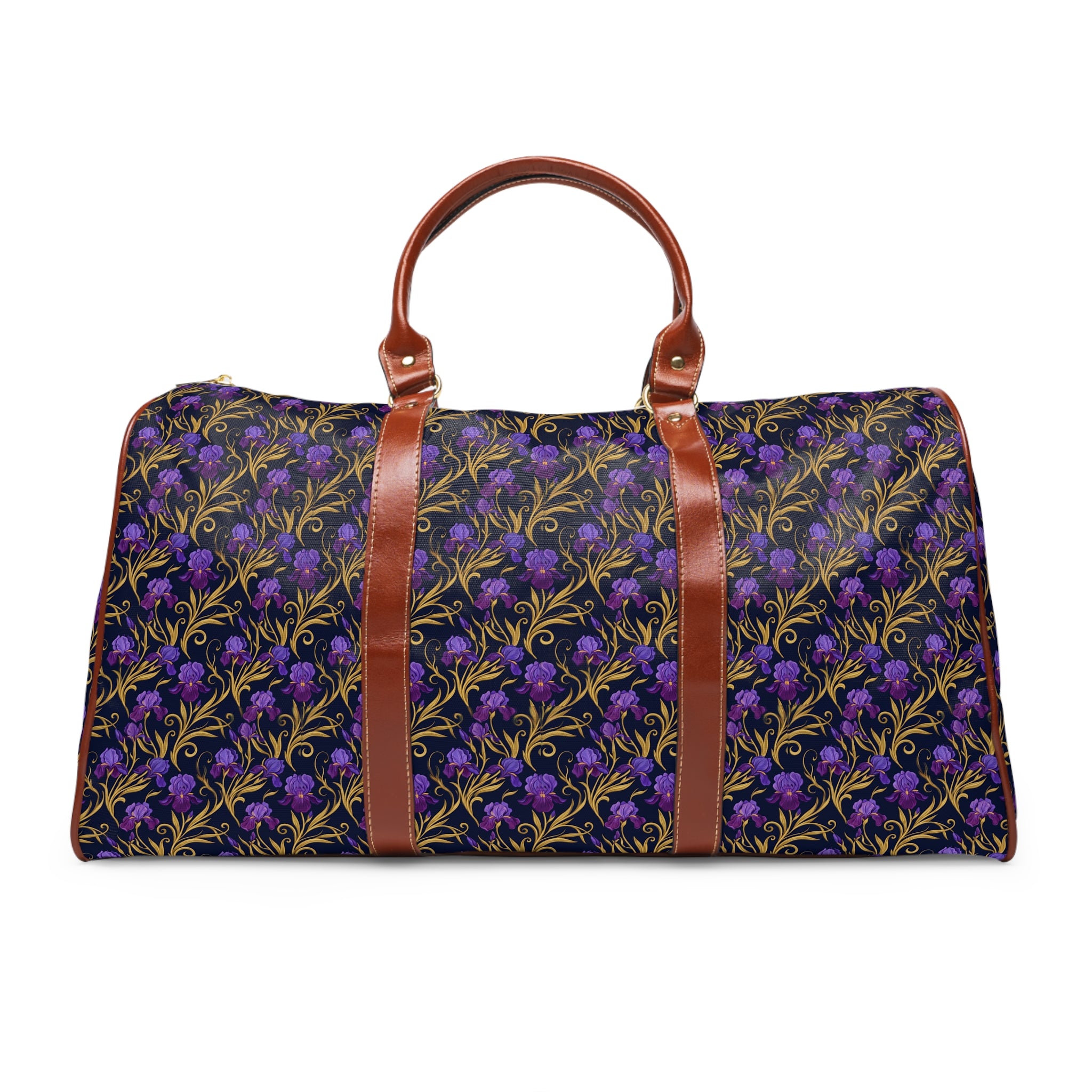 Delacroix - Midnight Iris Bloom Travel Bag