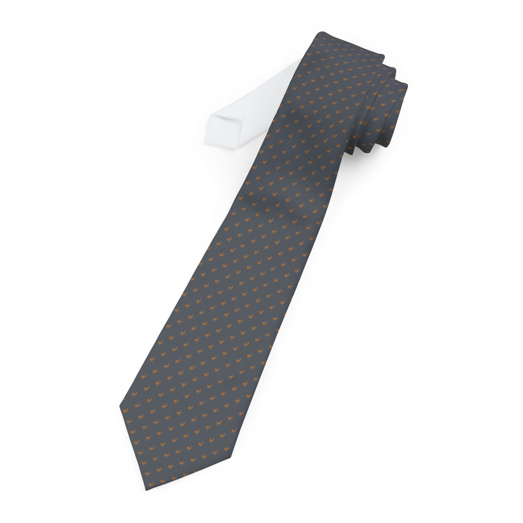 Gaby Talisman Tie - Granite Bronze Ibex