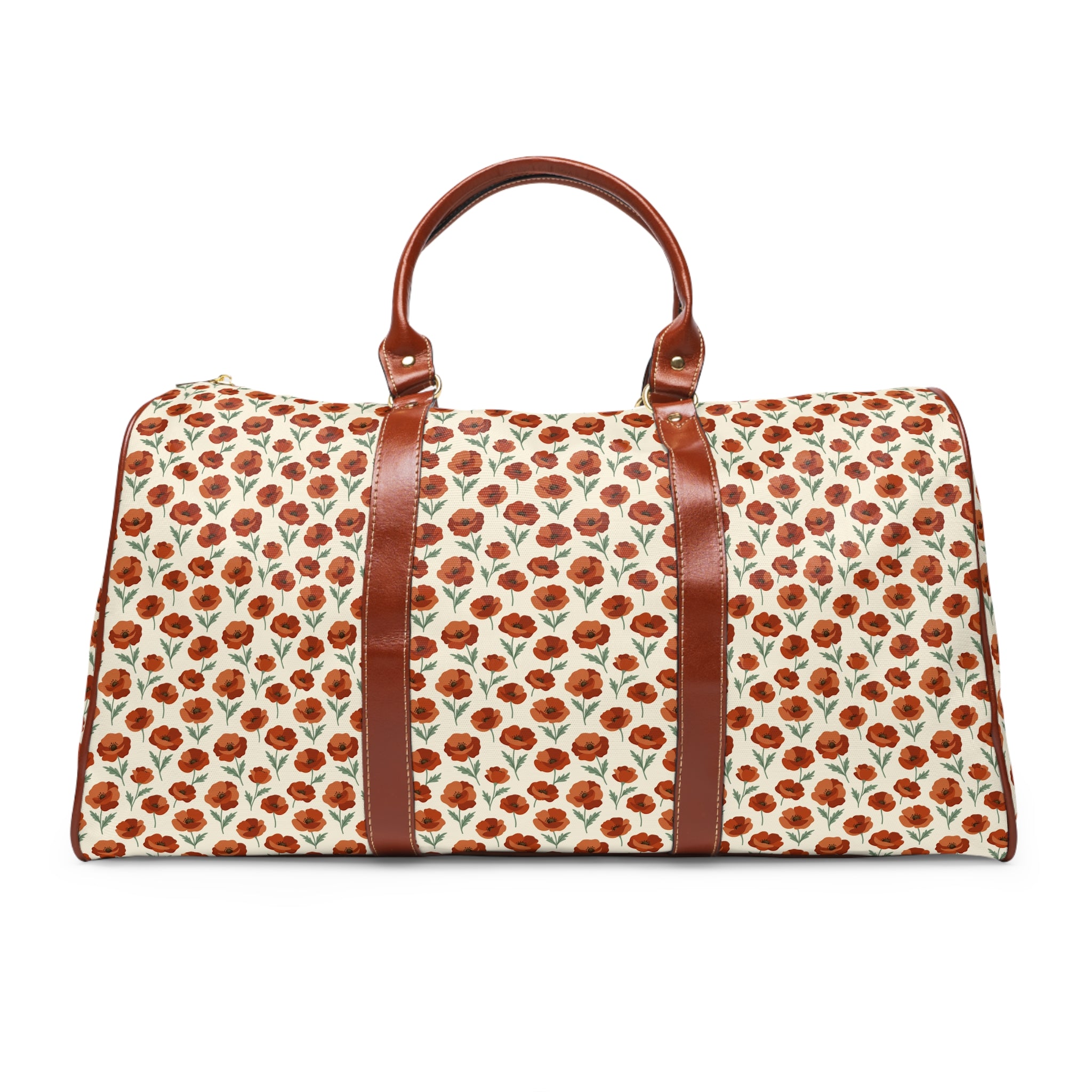 Orgiva - Terracotta Poppy Cream Travel Bag