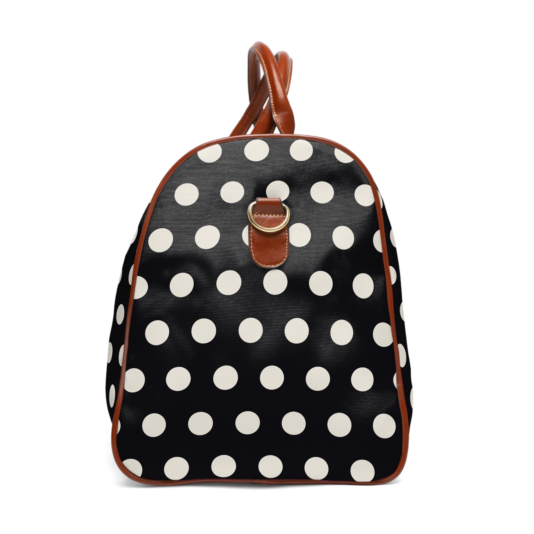 Todi - Black Ivory Bold Dot Travel Bag