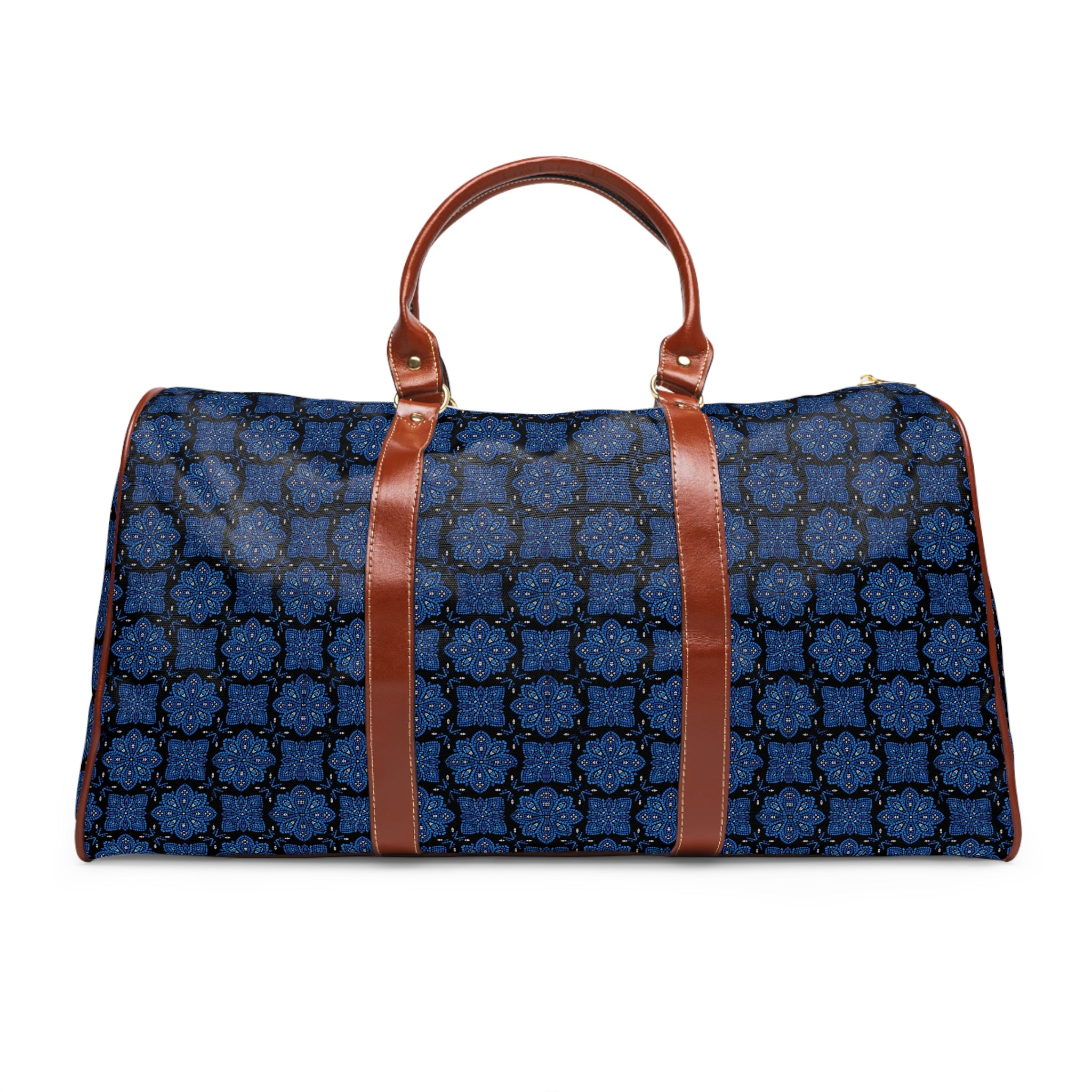 Loriano - Sapphire Petal Mosaic Travel Bag