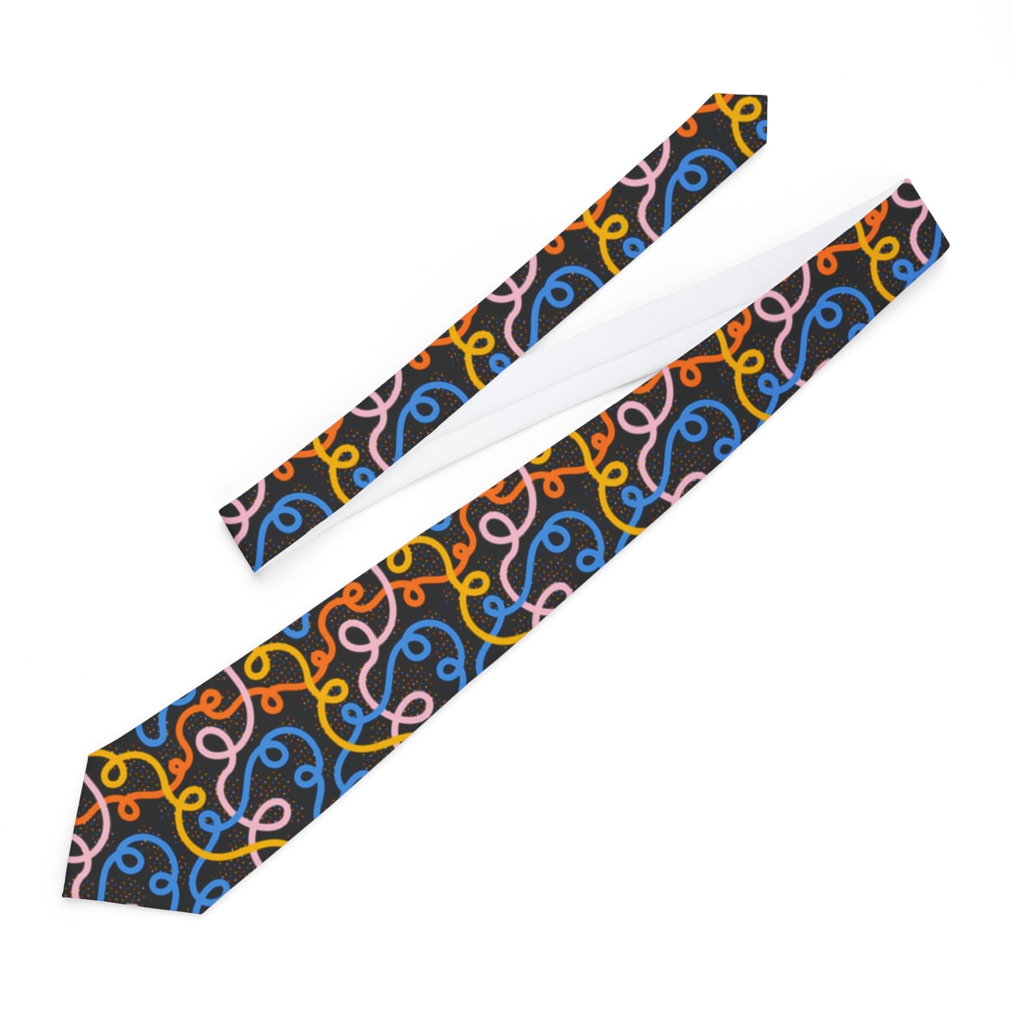 Houghton Talisman Tie - Midnight Ribbon Carnival