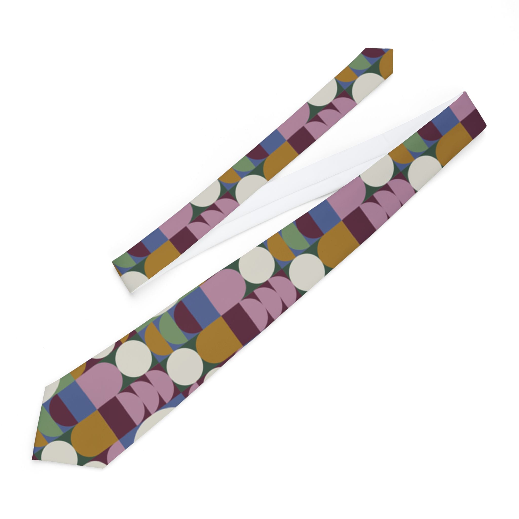 Bellême Talisman Tie - Retro Orbit Blocks