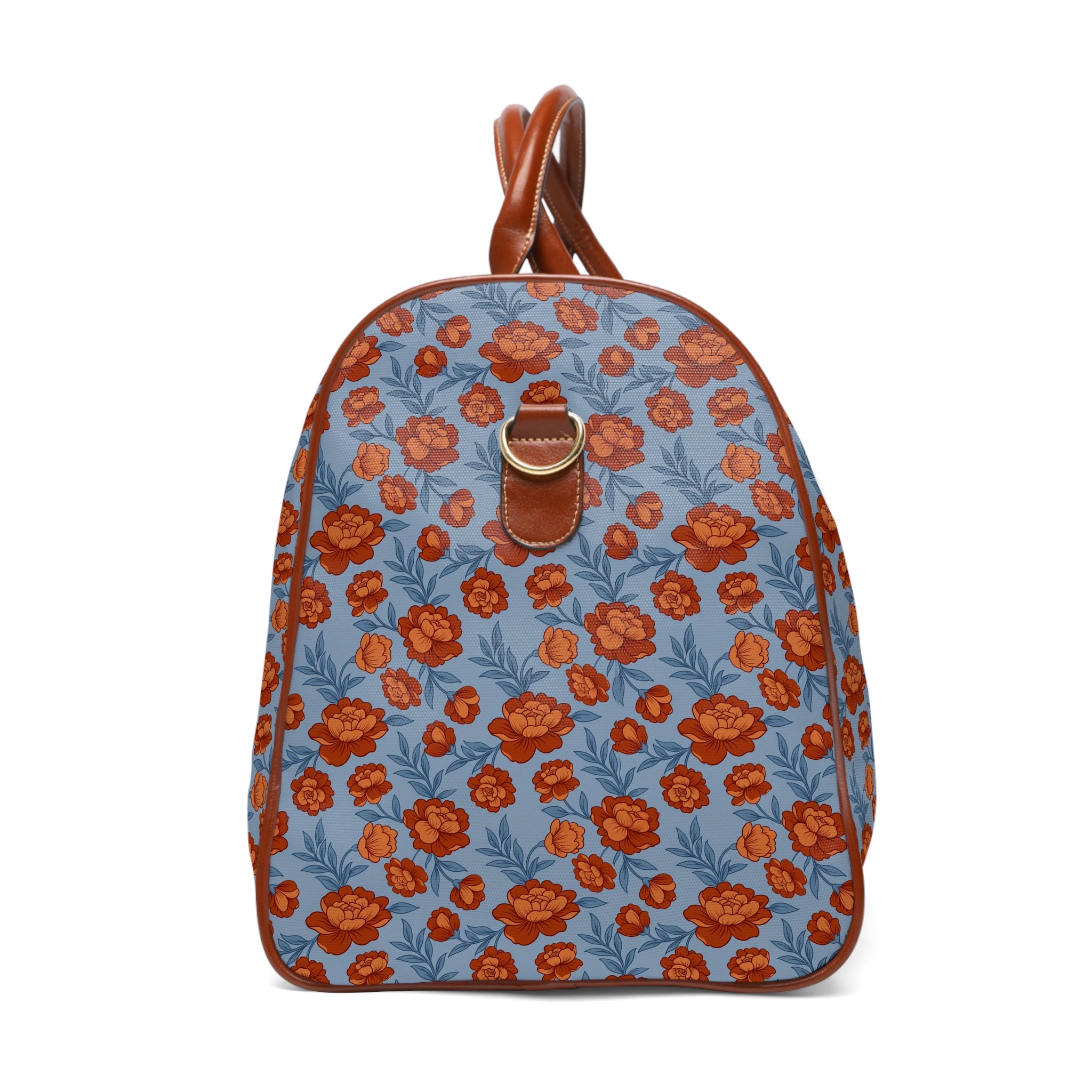 Bellagio - Copper Blue Blossom Travel Bag