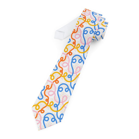 Houghton Talisman Tie - Carnival Ribbon Whimsy
