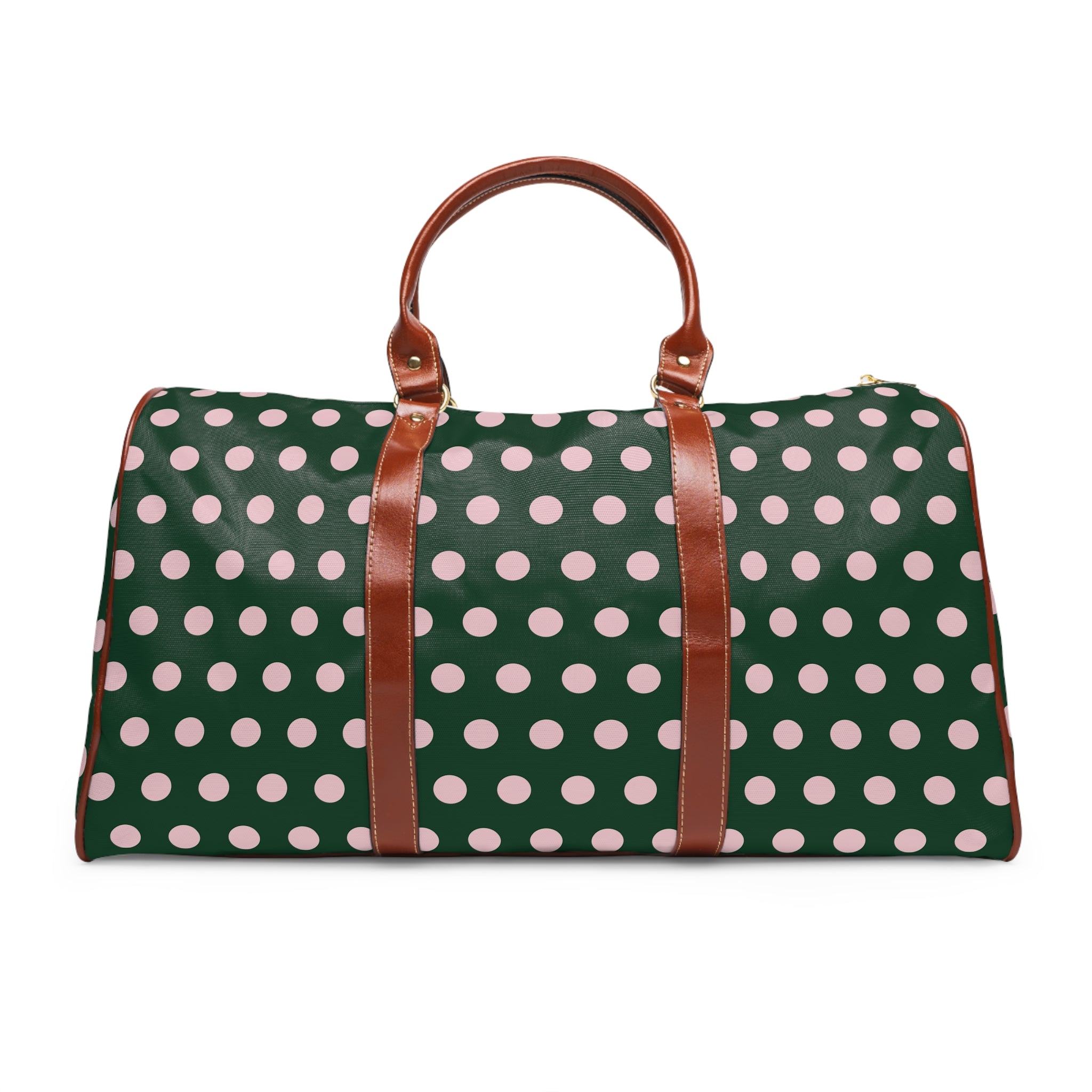 Orvieto - Forest Blush Bold Dot Travel Bag