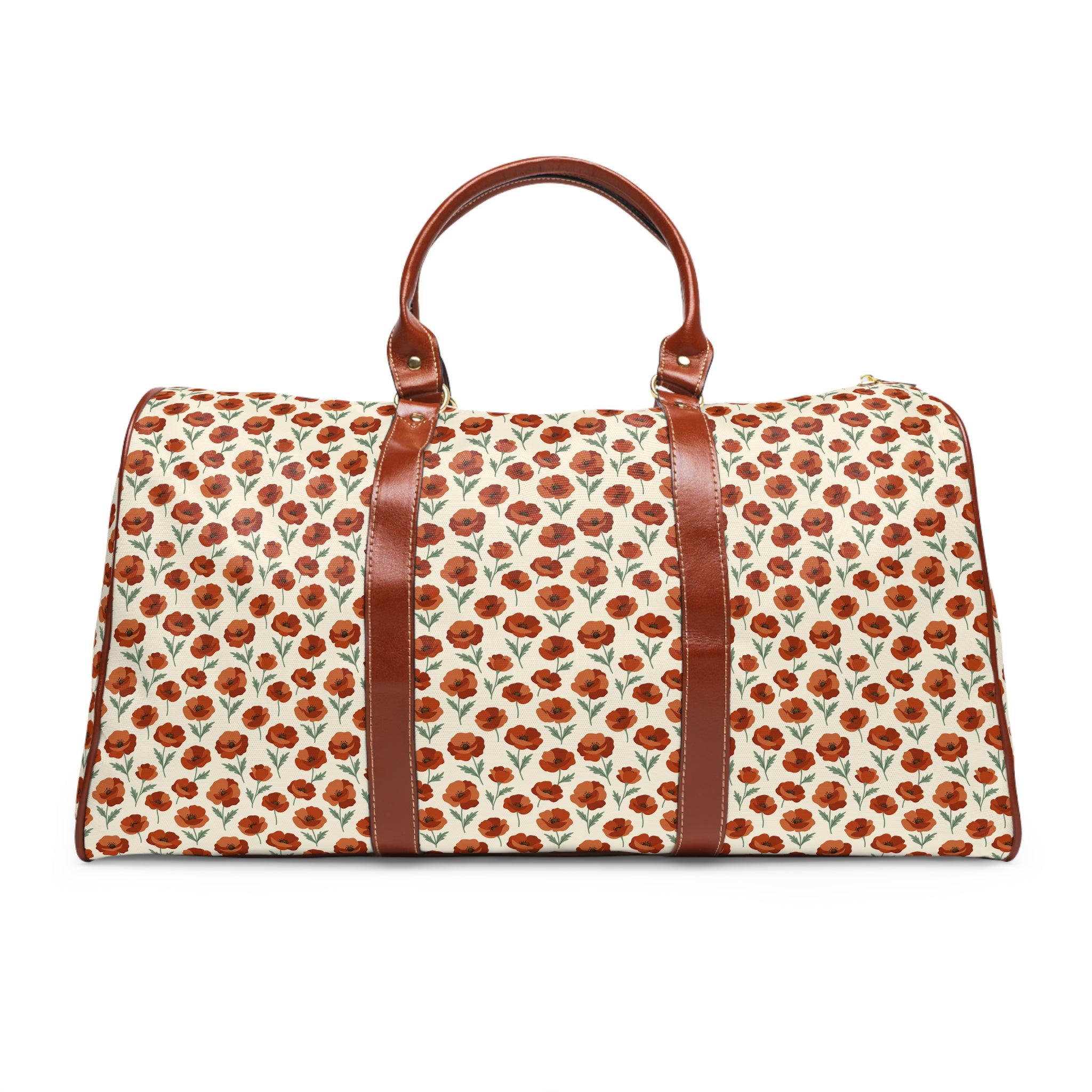 Orgiva - Terracotta Poppy Cream Travel Bag