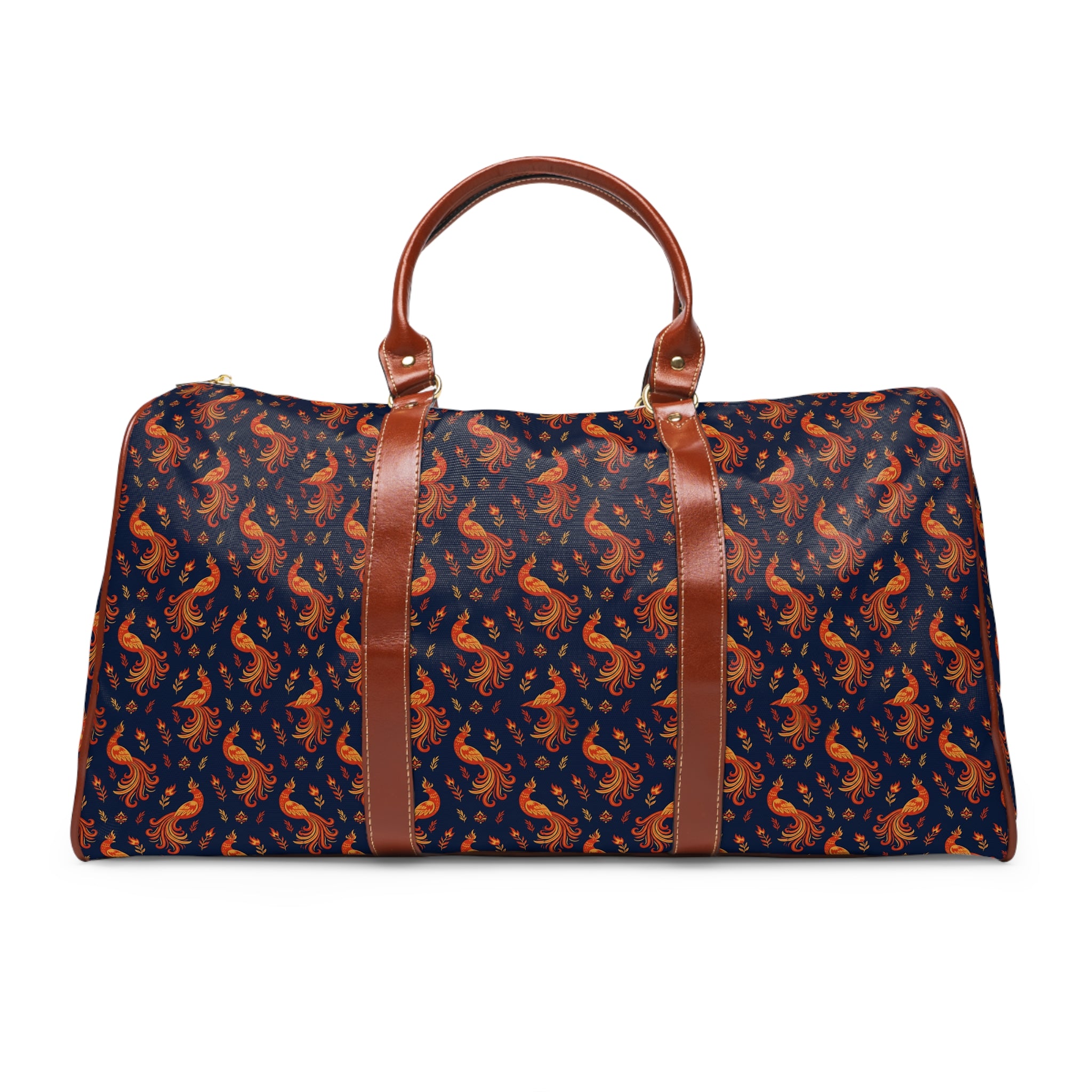Riquewihr - Folk Phoenix Ember Travel Bag