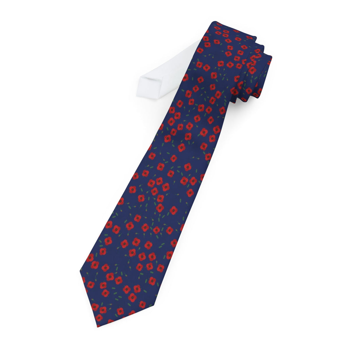 Guldencrone Satin Edition - Navy Poppy Tie