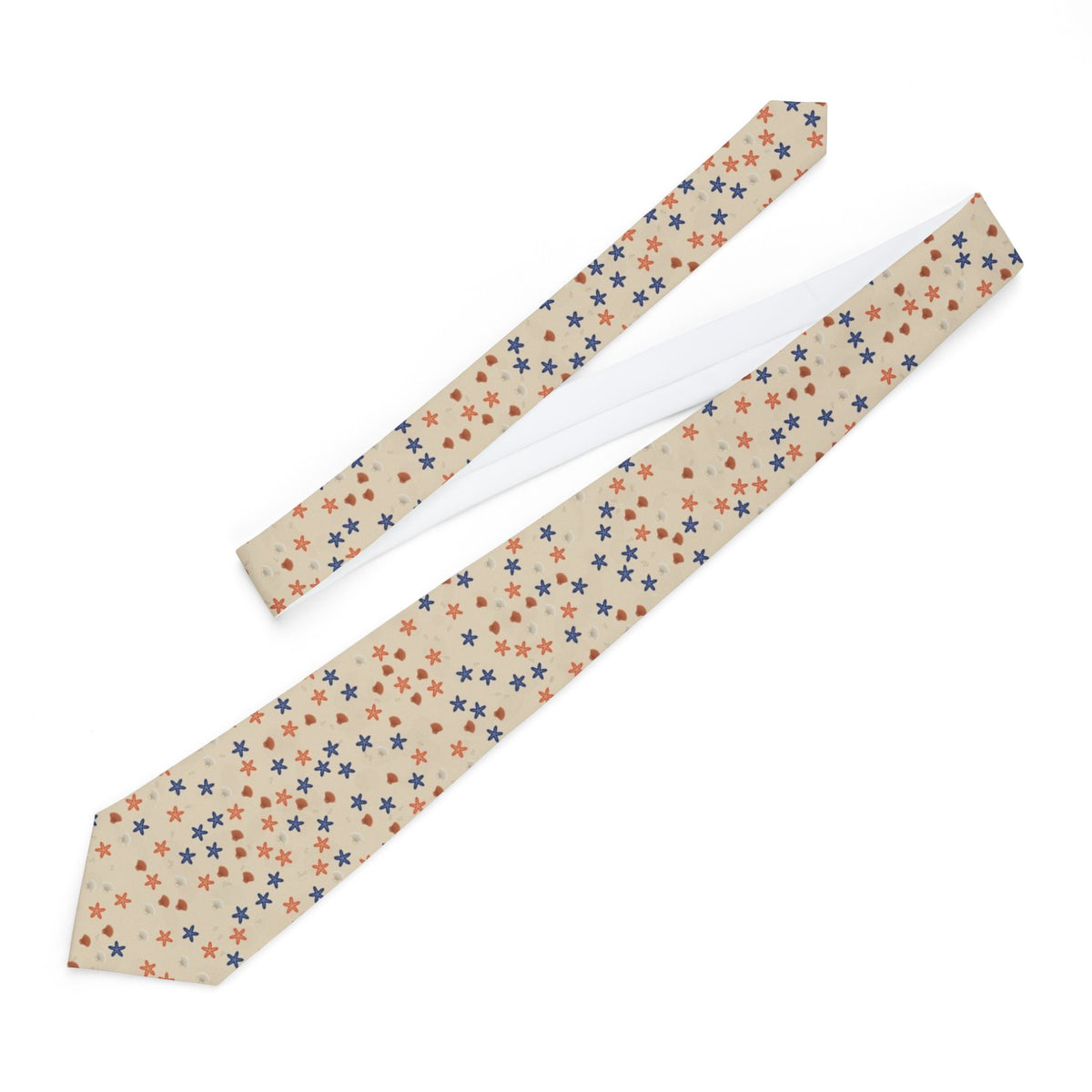 Ramel Satin Edition - Sand Starfish & Seashell Tie