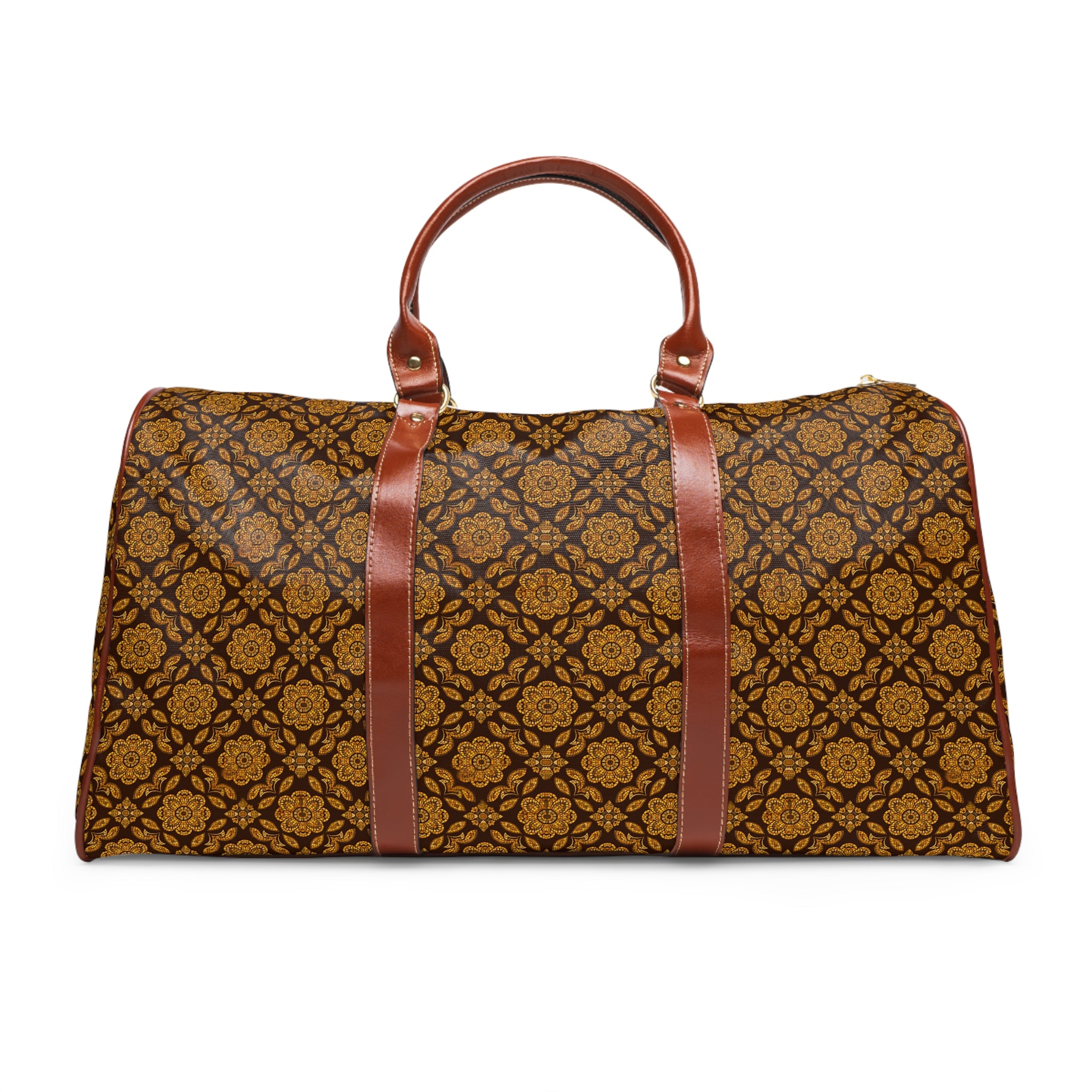 Portofino - Golden Mosaic Garden Travel Bag