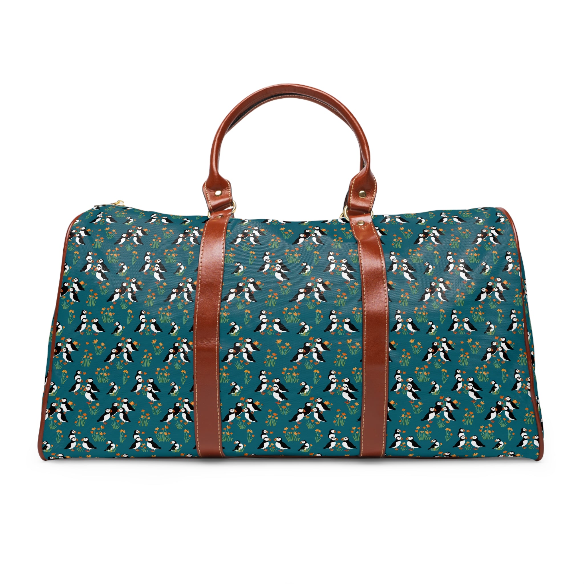 Bamburgh - Puffin Cliff Colony Travel Bag