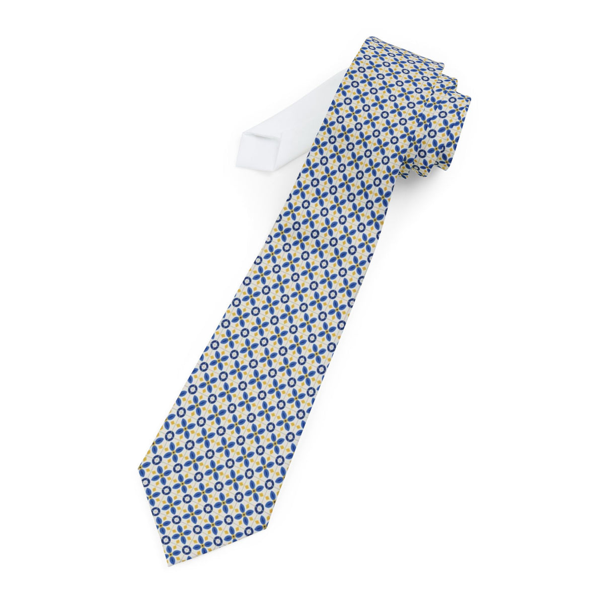 Lanckoroński Satin Edition - Blue & White Azulejo Tie