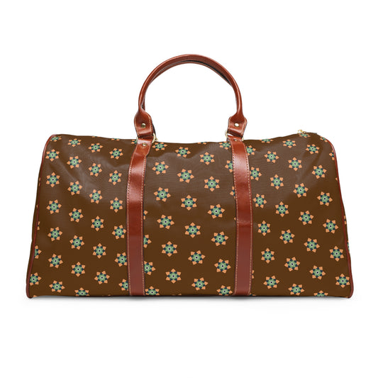 Geometric Flower Travel Bag