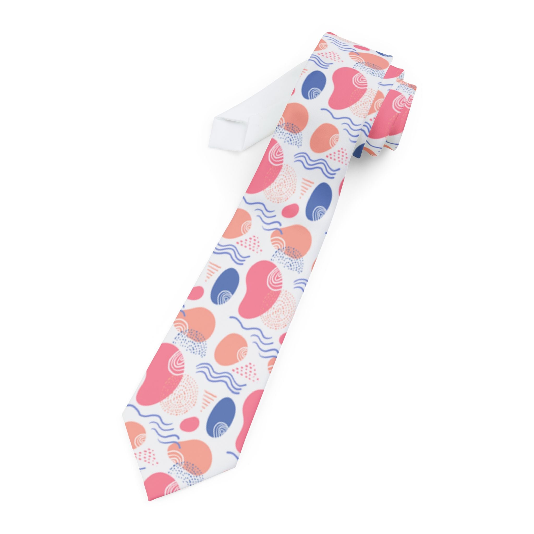 Quirós Talisman Tie - Pink Wave Pop