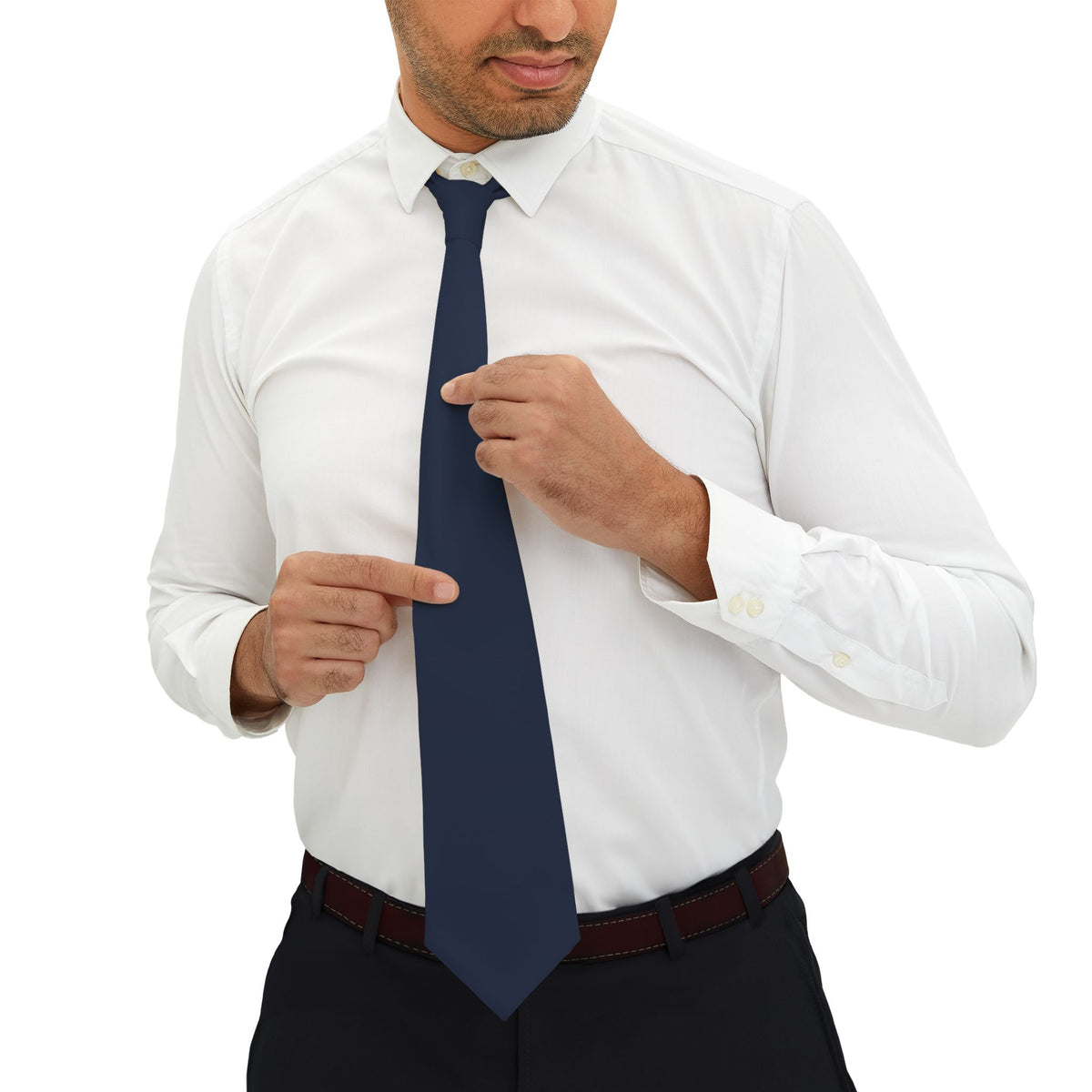 Someo Talisman Tie - Navy Grenadine Weave