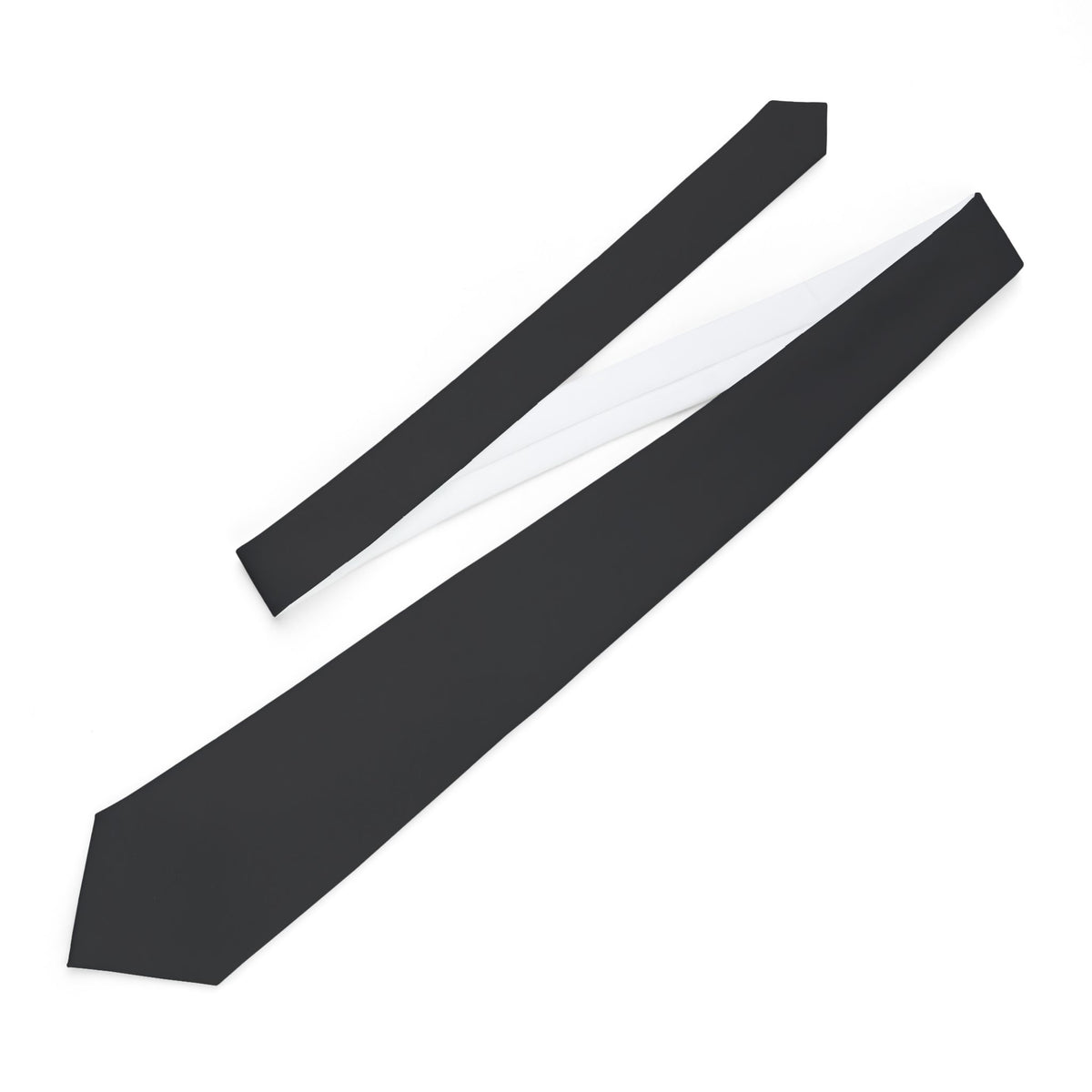 Hermelin Satin Edition - Black Barathea Tie – view 2